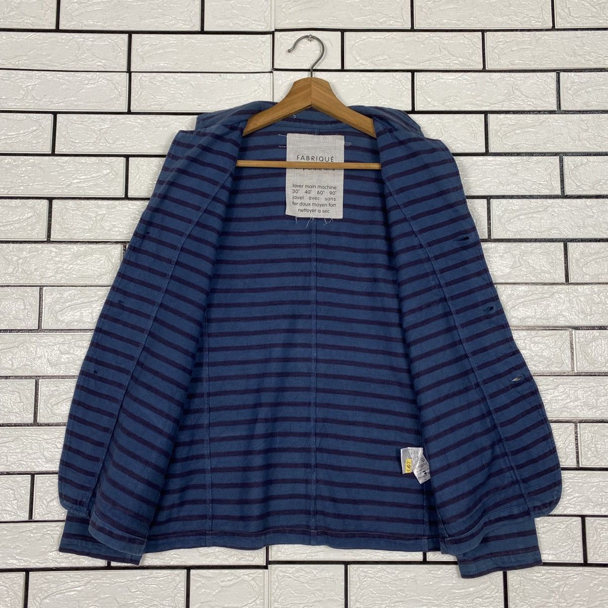 Issey Miyake 📌Hickory Striped Design Jacket Fabrique Button Size US XXS / EU 40 - 14 Thumbnail