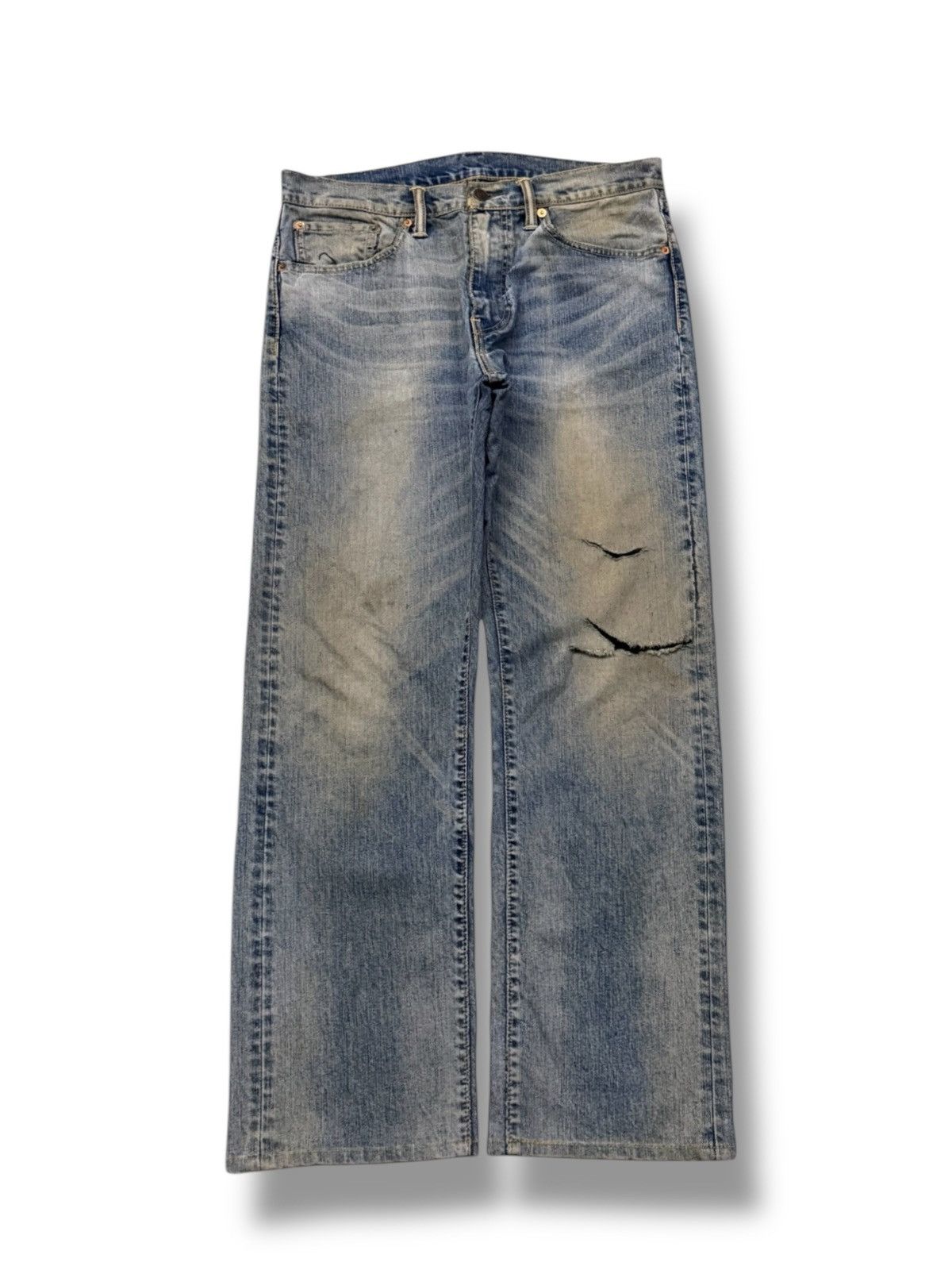 Levi's Vintage Levi’s 505 Denim Jeans | Vintage Heavy Fade | W33 Size US 33 - 2 Thumbnail