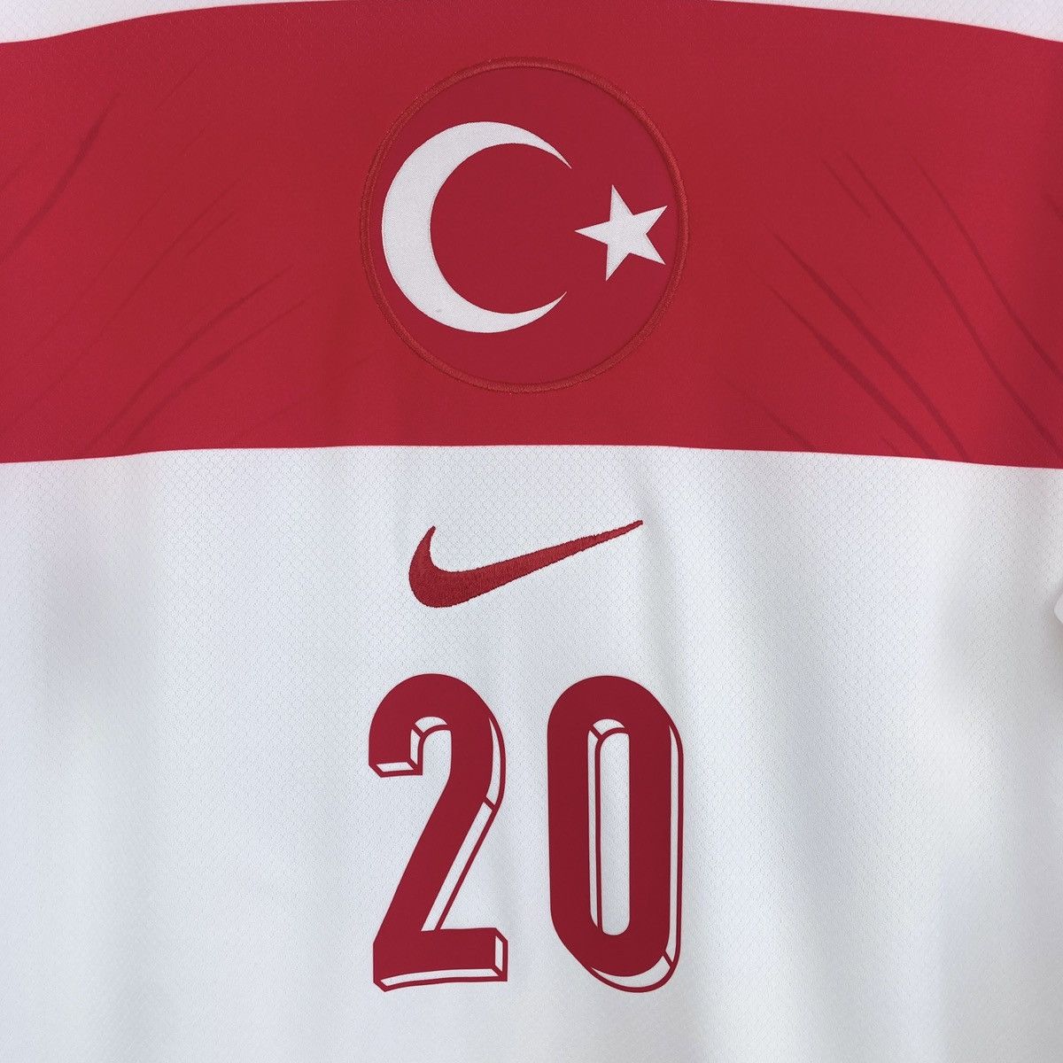 Nike Turkey Ferdi Kadioglu Nike Jersey Shirt Men 2024/2025 sz XL Size US XL / EU 56 / 4 - 4 Thumbnail