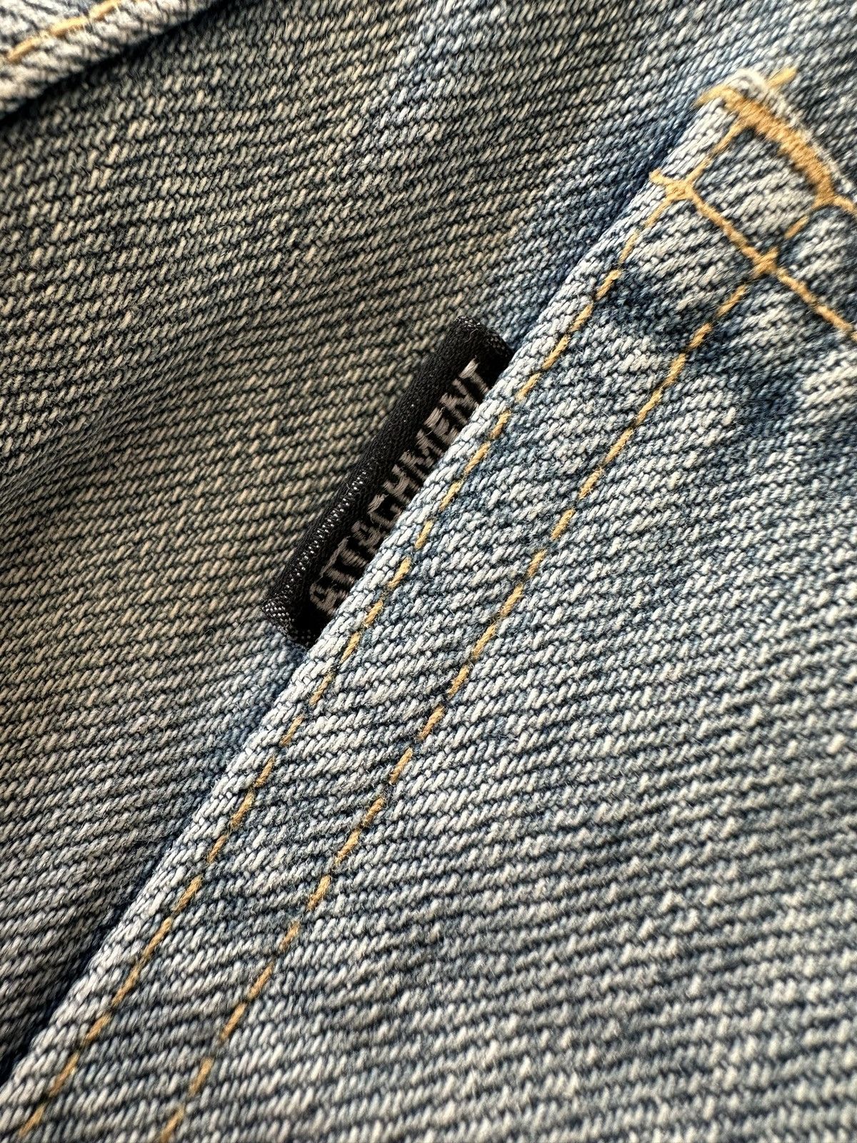 Kazuyuki Kumagai Attachment 2010's Attachment Japan distressed blue denim Size US 32 / EU 48 - 12 Thumbnail