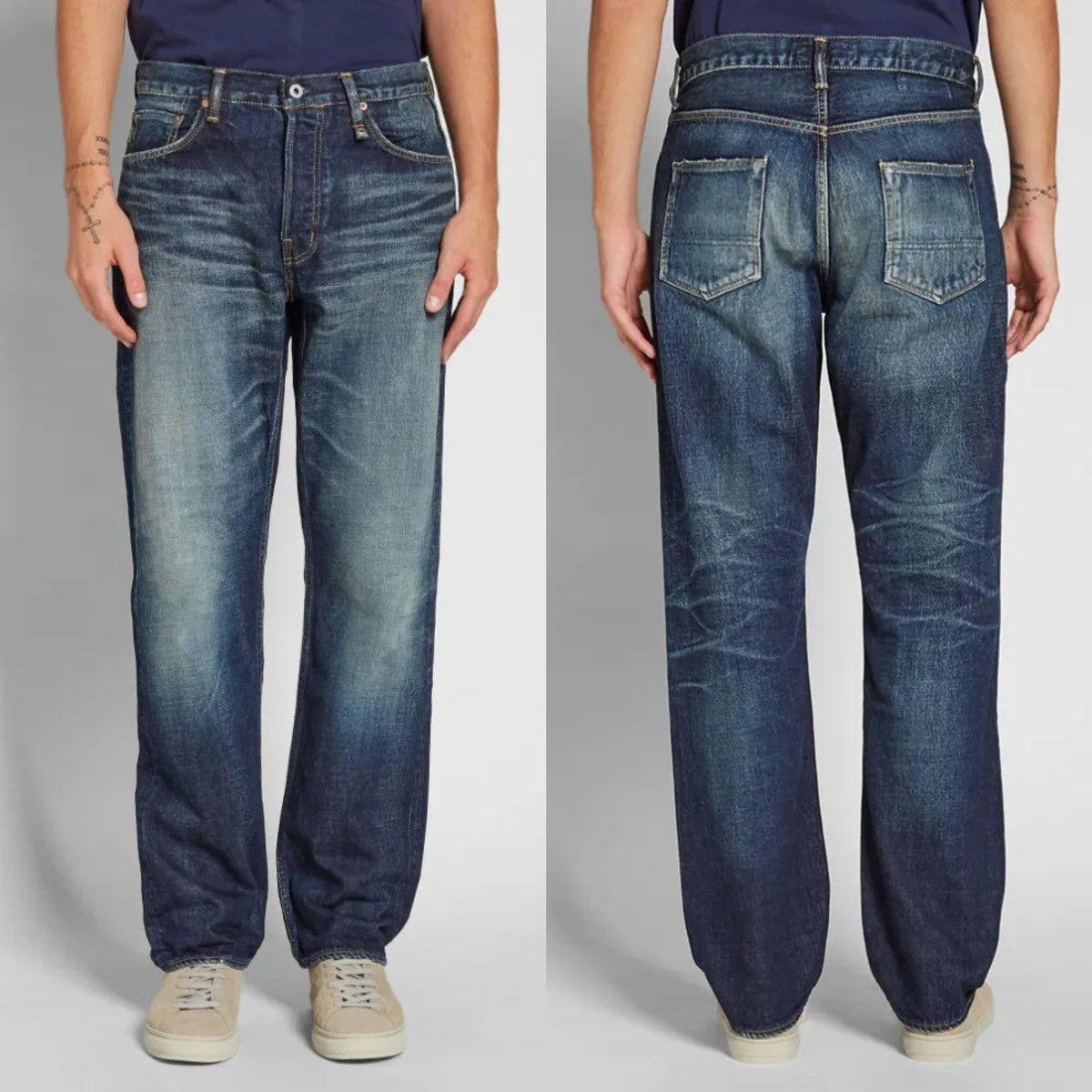 FDMTL × Japanese Brand FDMTL Figure Denim Selvedge 1 Year Wash Size US 30 / EU 46 - 1 Thumbnail