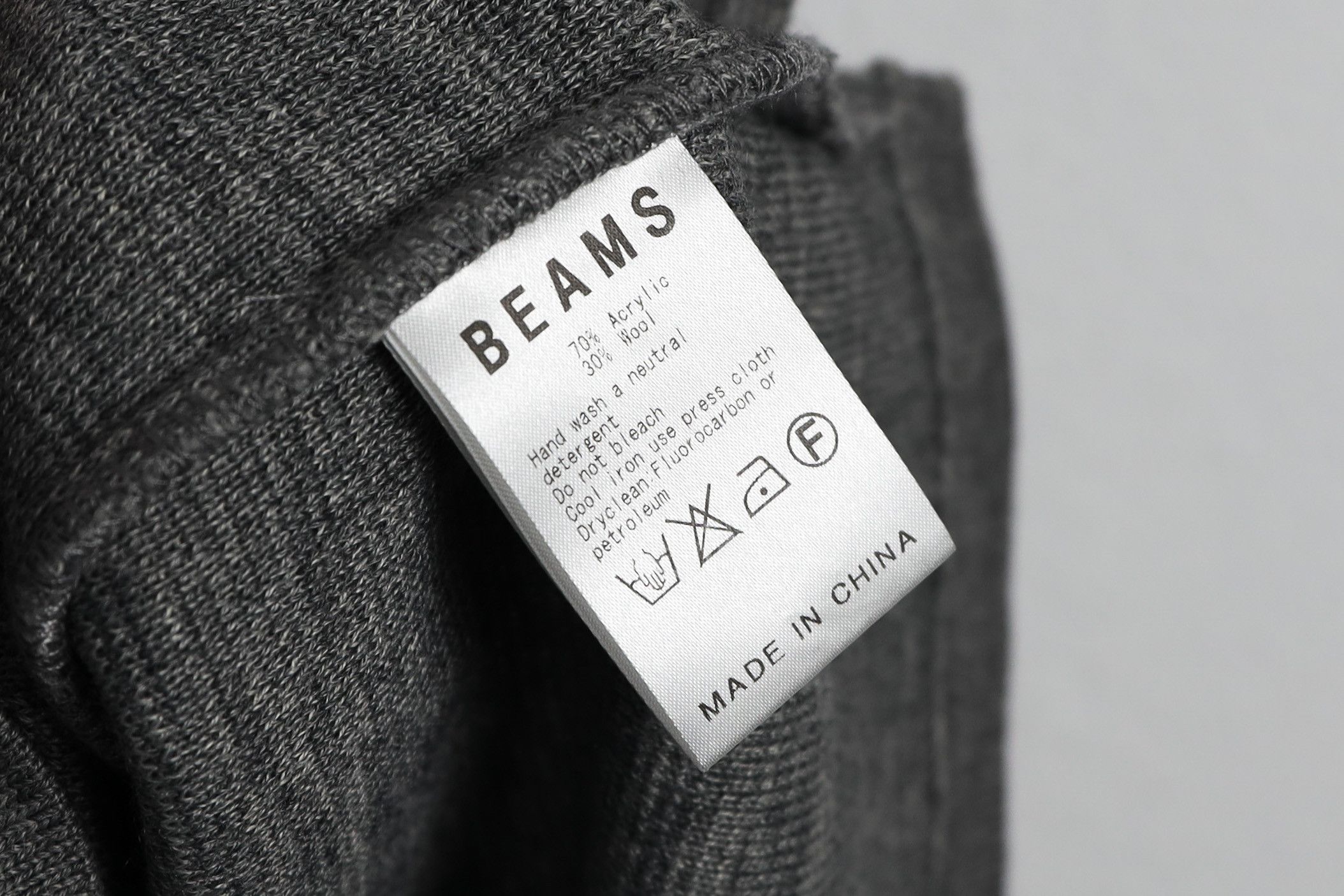 Beams Japan × Beams Plus Beams Plus Japan Wool Sleeveless Vest Sweater Size US S / EU 44-46 / 1 - 5 Thumbnail