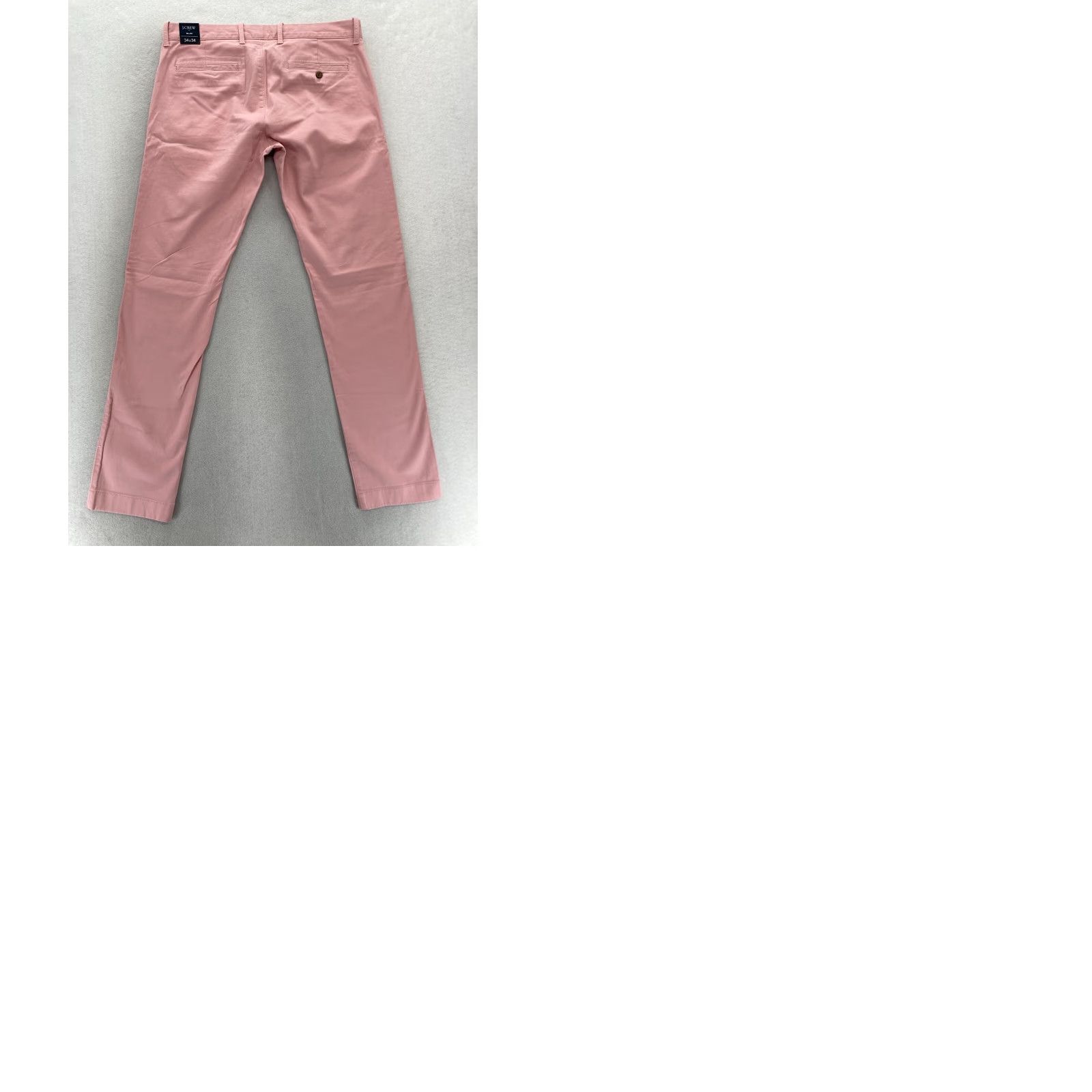 J.Crew J.Crew Flex Pants Mens 34x34 Slim Fit Pink Stretch Preppy Chino Casual Travel Size US 34 / EU 50 - 10 Thumbnail