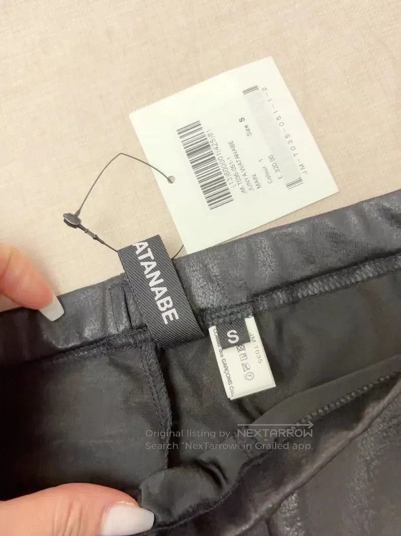 Junya Watanabe JUNYA WATANABLE Black Leather Shorts S. Size US 26 / EU 42 - 3 Thumbnail