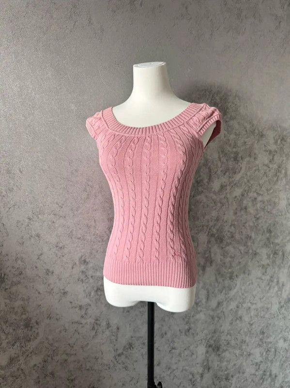 Burberry Burberry Pink Cotton Blend Short Sleeve T-Shirt Size M / US 6-8 / IT 42-44 - 1 Thumbnail