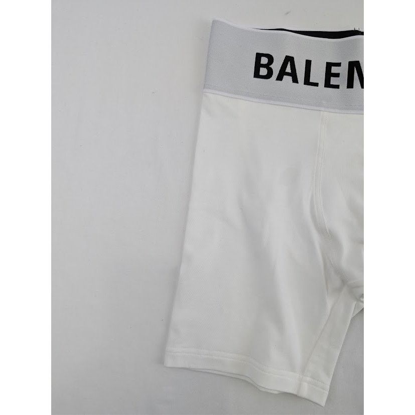 Balenciaga o1rshd1 Q:2 / Size: S / Midway Boxer Brief Shorts in White Size US 30 / EU 46 - 6 Thumbnail