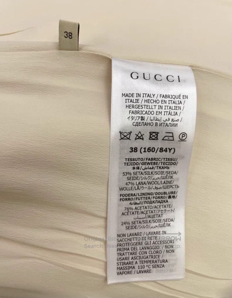 Gucci Gucci Short-sleeved dress with webbing polo collar Size XS / US 0-2 / IT 36-38 - 6 Thumbnail