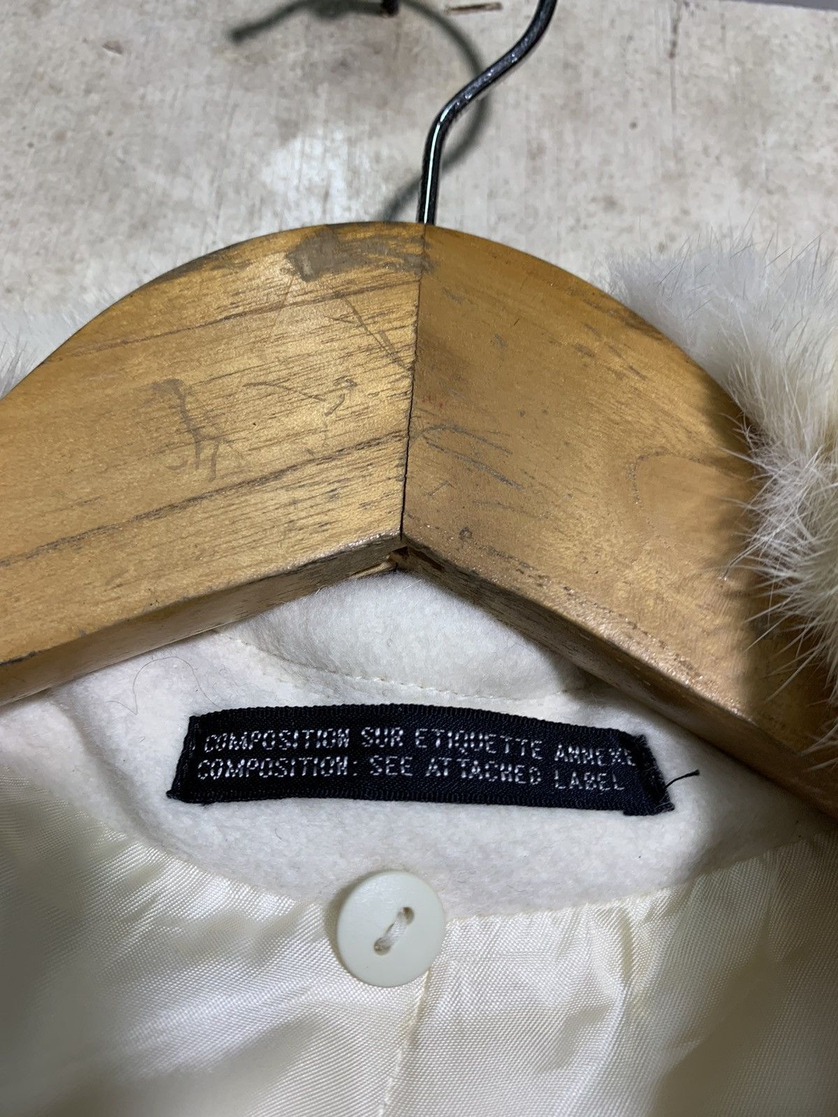 Yohji Yamamoto 🔥INED ANGORA RABBIT FUR TRENCH COATS Size M / US 6-8 / IT 42-44 - 12 Thumbnail