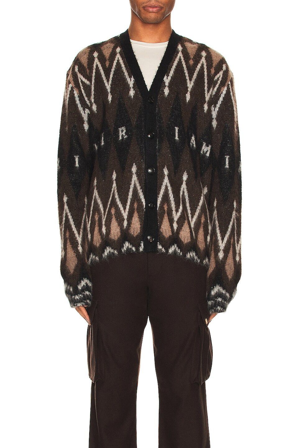 Amiri o1y0525 Cardigan in Multicolor Size US M / EU 48-50 / 2 - 3 Thumbnail