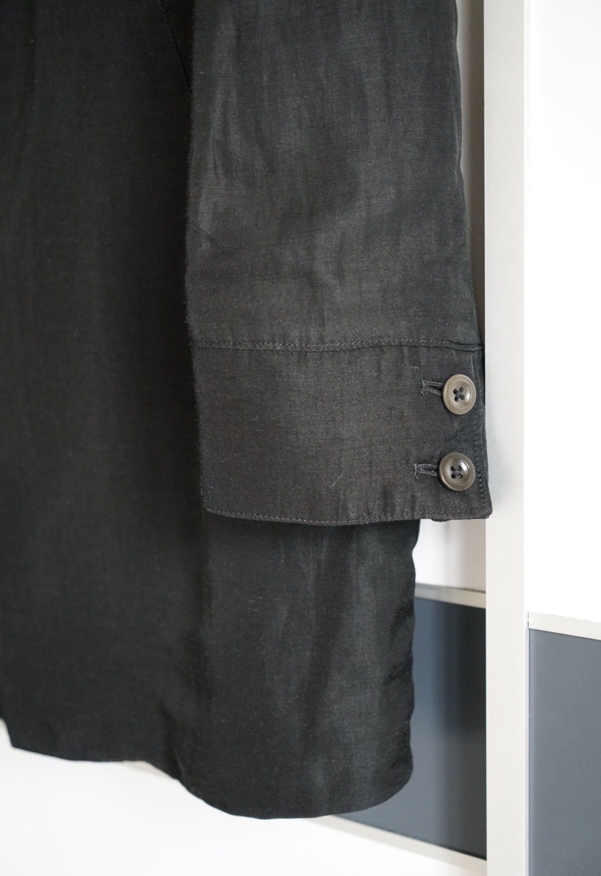 Yohji Yamamoto Yohji Yamamoto 08ss Defeated Soldier Bamboo Fiber Coat K4 Size US XL / EU 56 / 4 - 4 Thumbnail