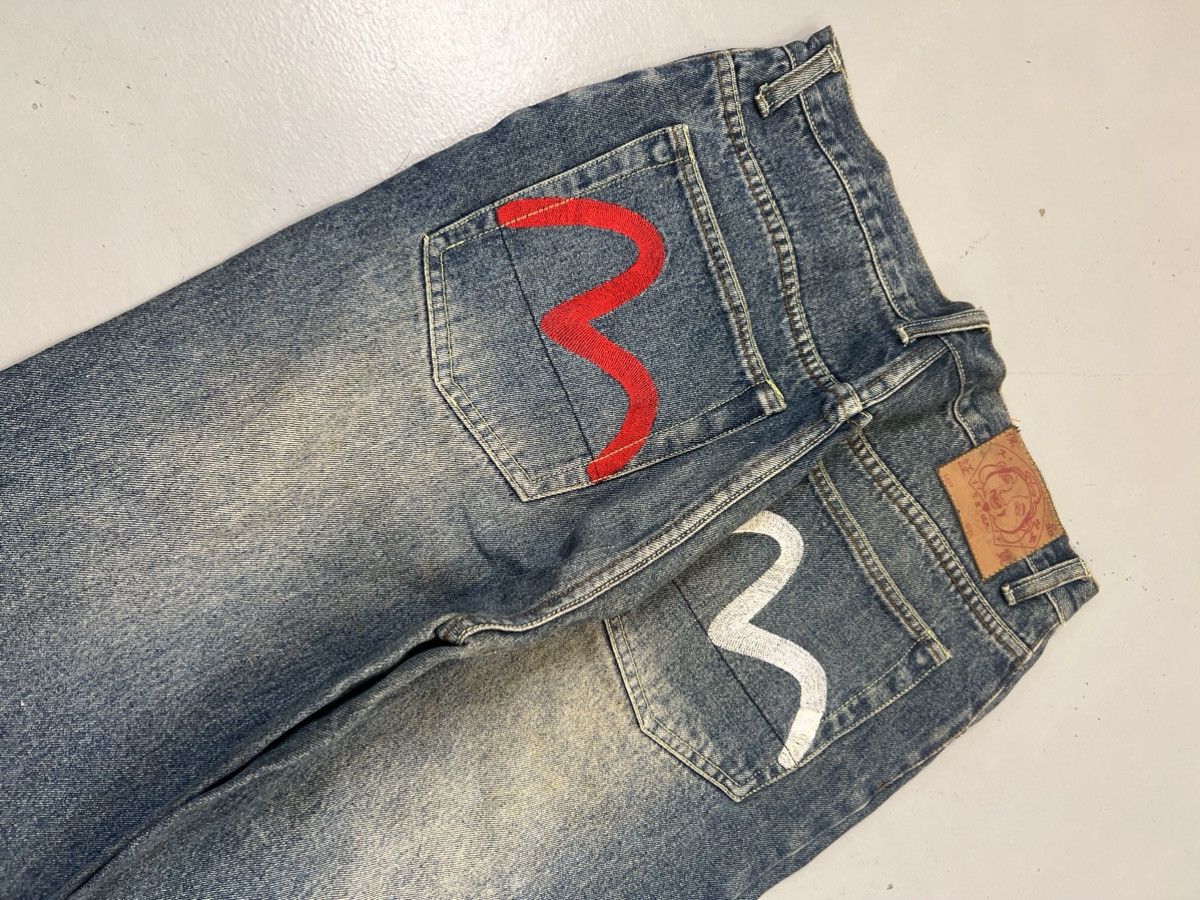Japanese Brand Vintage Evisu inspired denim Size US 32 / EU 48 - 2 Thumbnail