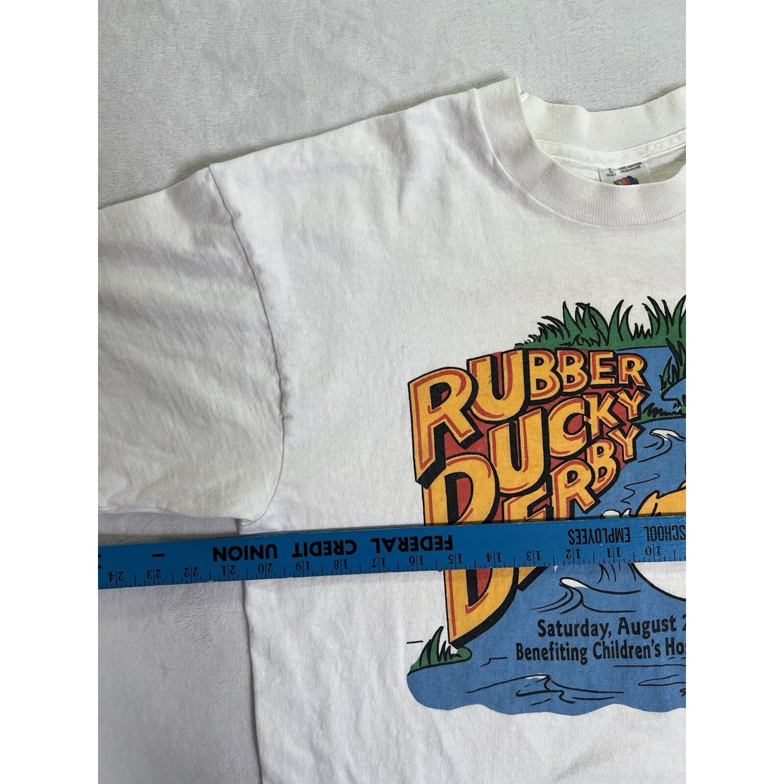 Hanes Vintage Rubber Ducky Derby T-Shirt Oakland California Size L Size US L / EU 52-54 / 3 - 4 Thumbnail