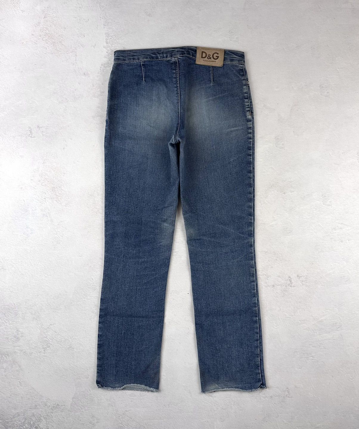 Dolce & Gabbana × Japanese Brand Avant Garde Vintage Dolce & Gabbana 00s Baggy Japanese LGB Size 28" / US 6 / IT 42 - 3 Thumbnail