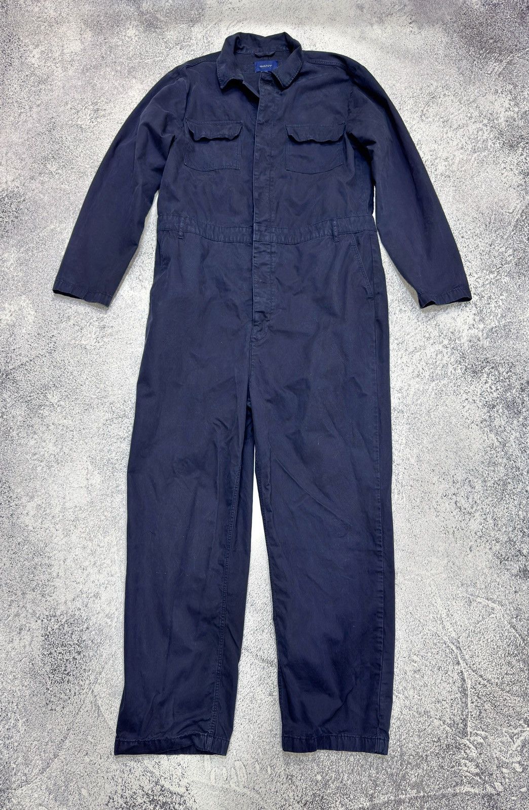 Gant Gant Cotton Jumpsuit Navy L size Size US 34 / EU 50 - 1 Thumbnail