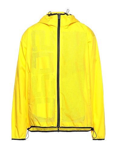 DSQUARED2 PERFORATED OUTERWEAR JACKET WITH HOOD