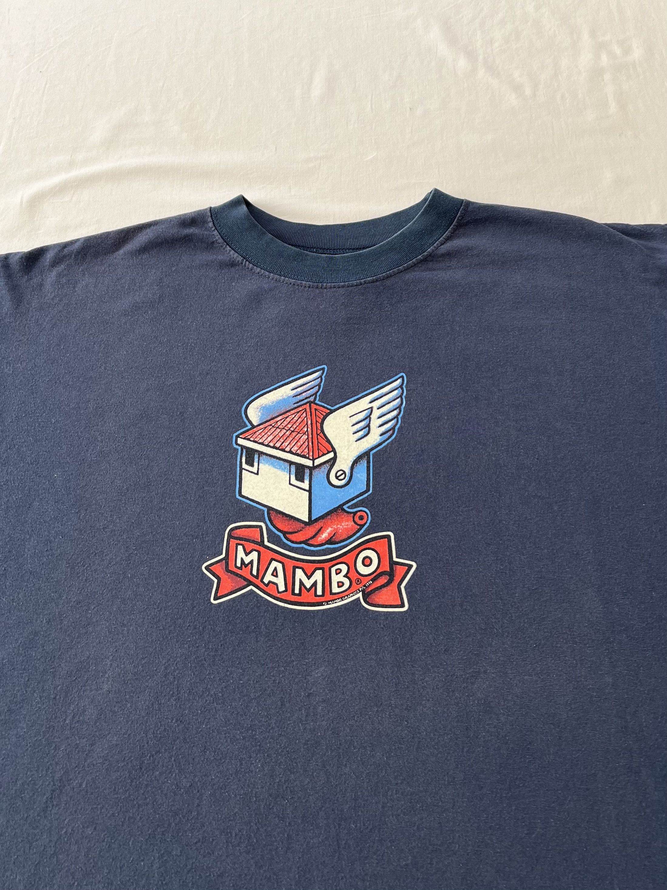 Mambo Vintage 1996 Mambo Surf Navy Long Sleeve T-shirt Size US L / EU 52-54 / 3 - 5 Thumbnail