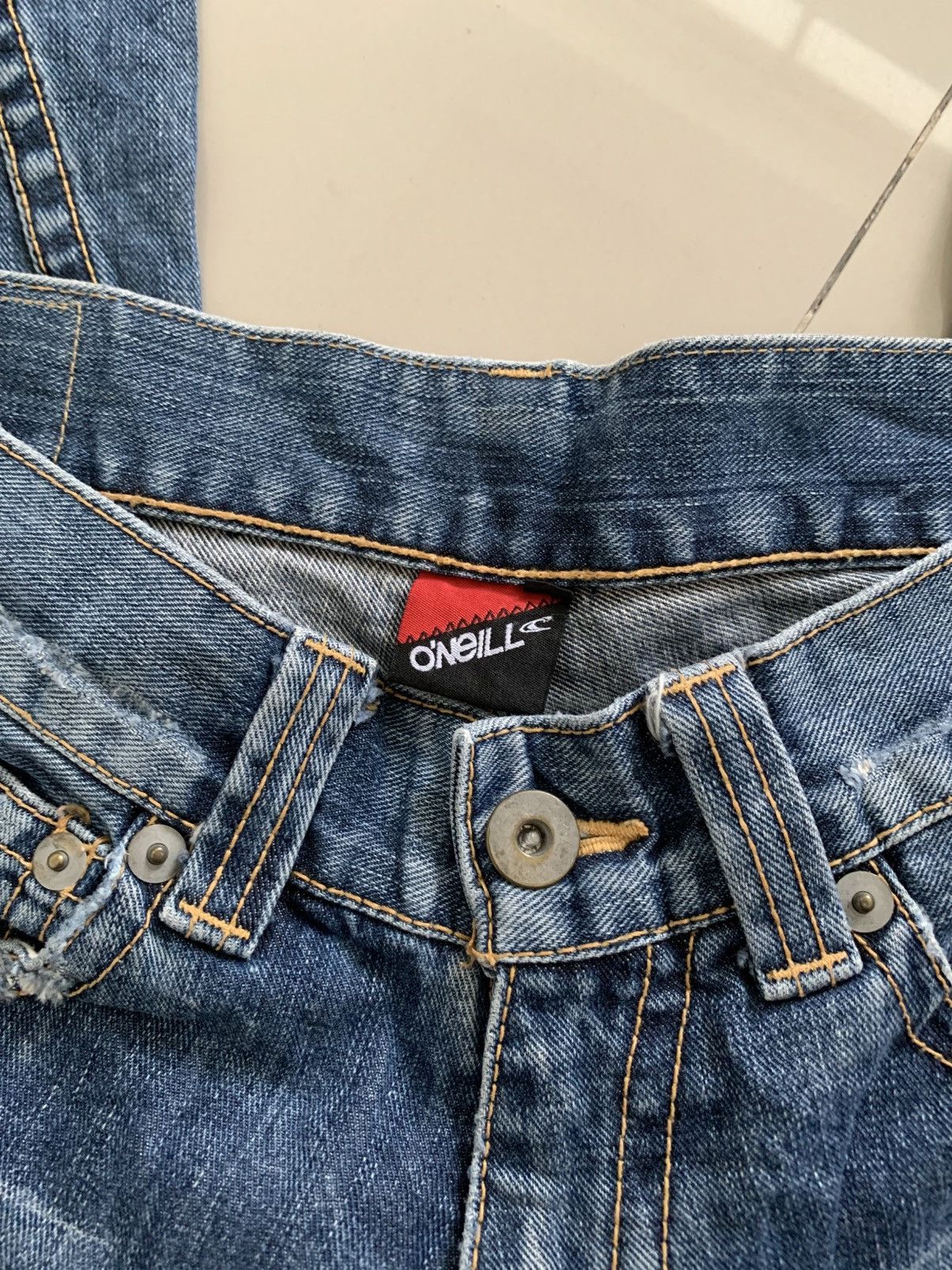 O'Neill Vintage O’Neill Denim Faded Spiral Flared Jeans Size US 30 / EU 46 - 5 Thumbnail