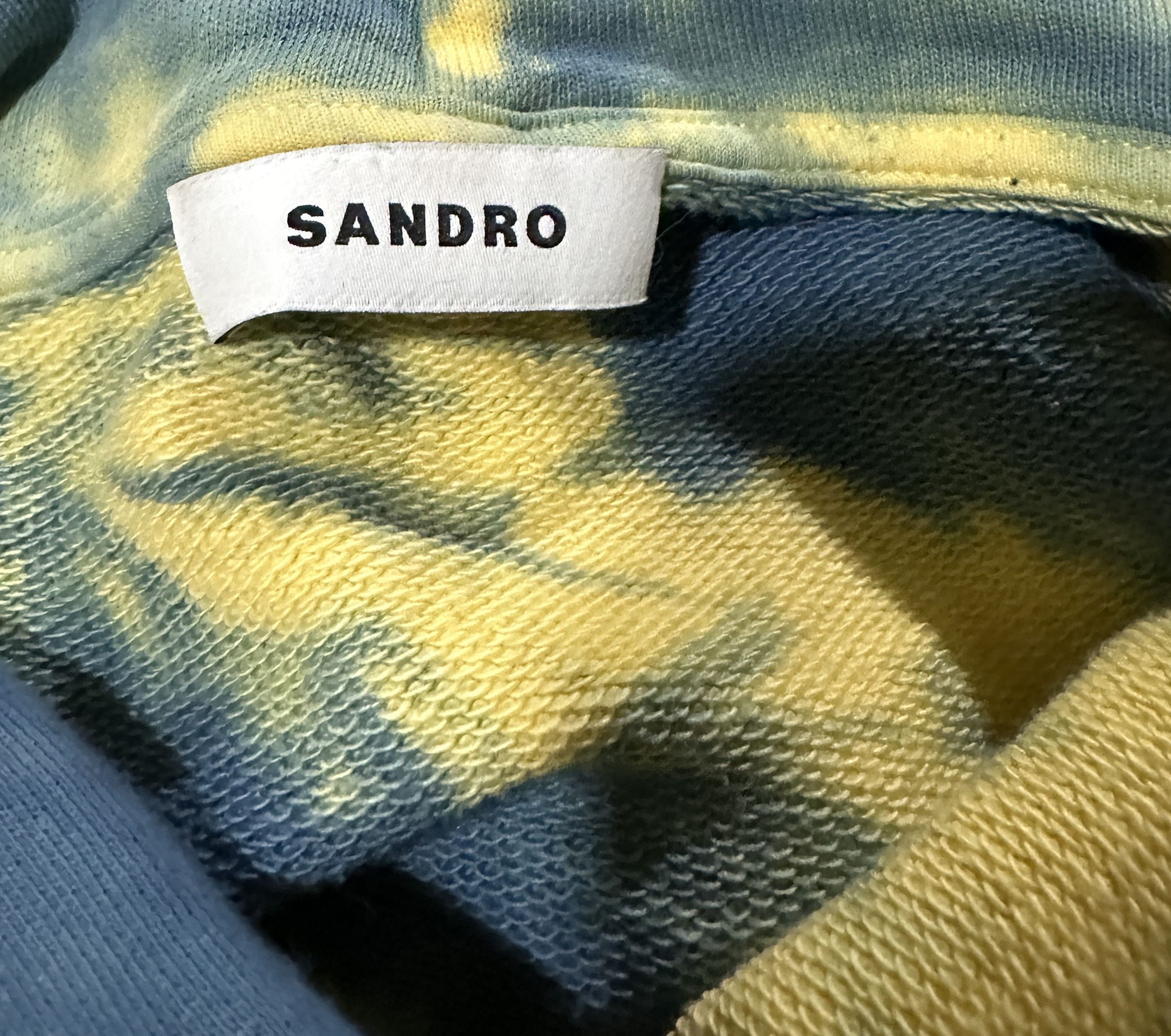 Sandro Hoodie Tie-Dye Size US XL / EU 56 / 4 - 4 Thumbnail