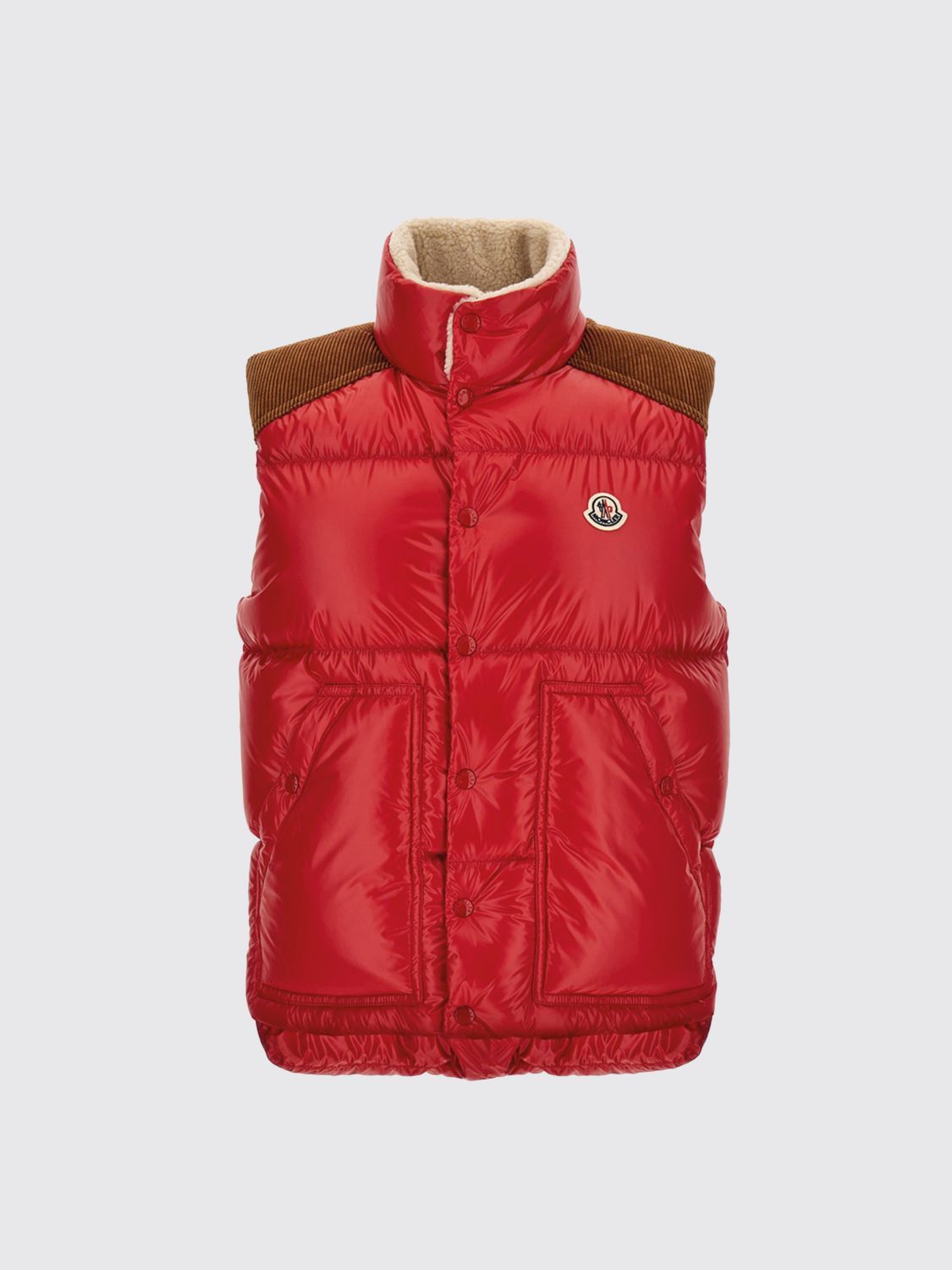 image of Moncler Suit Vest Men Red (Size 2XL)