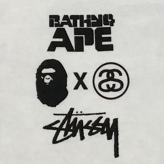 Bape × Stussy STUSSY × BAPE camo skull head T-shirt a bathing ape NIGO Size US M / EU 48-50 / 2 - 4 Thumbnail