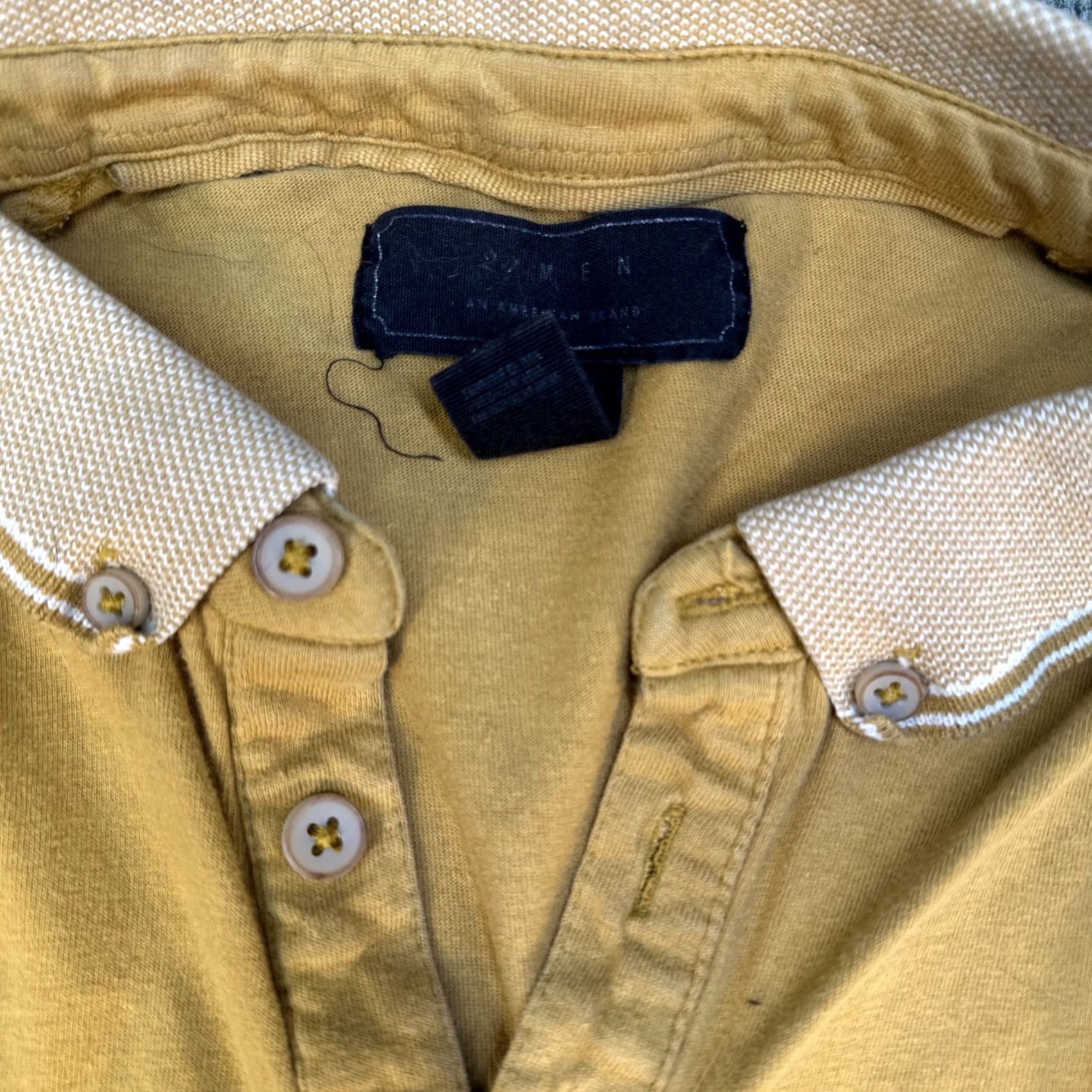 21 Men 21 Men Polo Gold Size S Polo Men Small Gold Regular Shirt Size US S / EU 44-46 / 1 - 2 Thumbnail