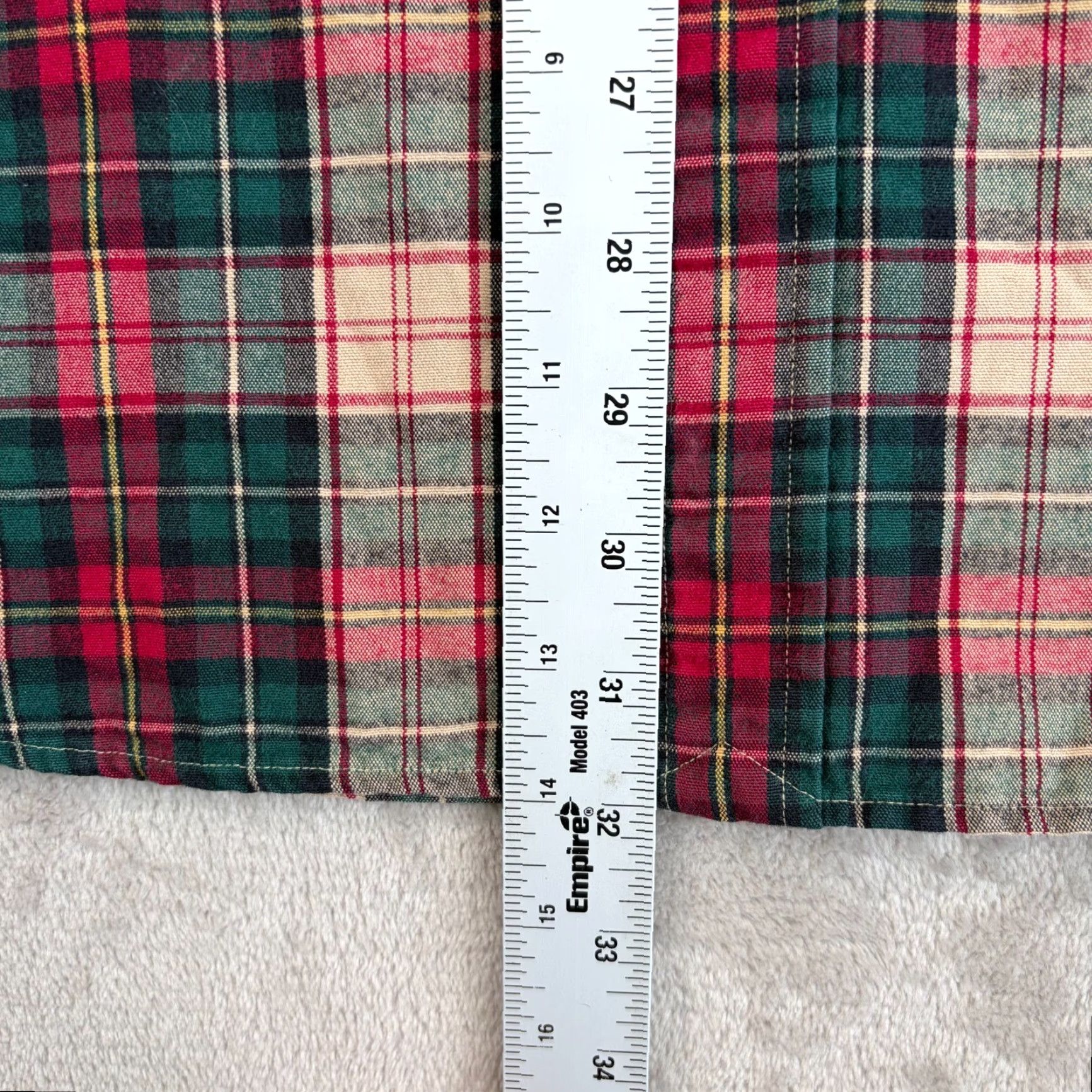 Polo Ralph Lauren VINTAGE Polo Ralph Lauren Classic Fit Flannel Shirt n Multi Lumberjack Plaid Flesh Pony Size US XXL / EU 58 / 5 - 7 Thumbnail