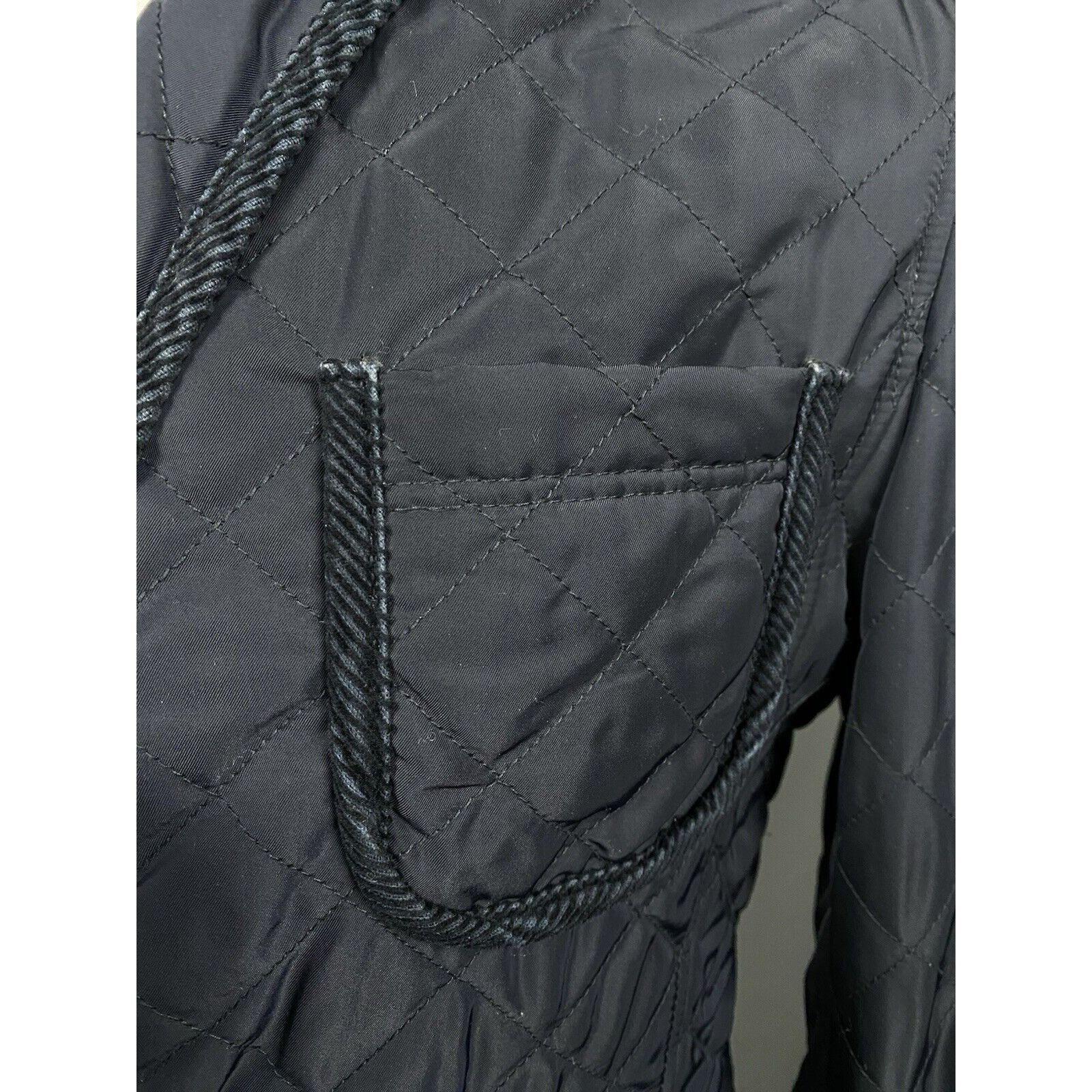 Dolce & Gabbana Dolce&Gabbana Men's Blue Quilted Sportcoat Jacket Size 50 Size US M / EU 48-50 / 2 - 8 Thumbnail