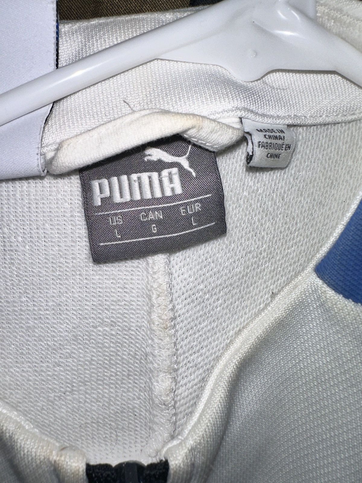 BMW × Puma BMW MotorSport white and blue zip up Jacket Size US L / EU 52-54 / 3 - 4 Thumbnail