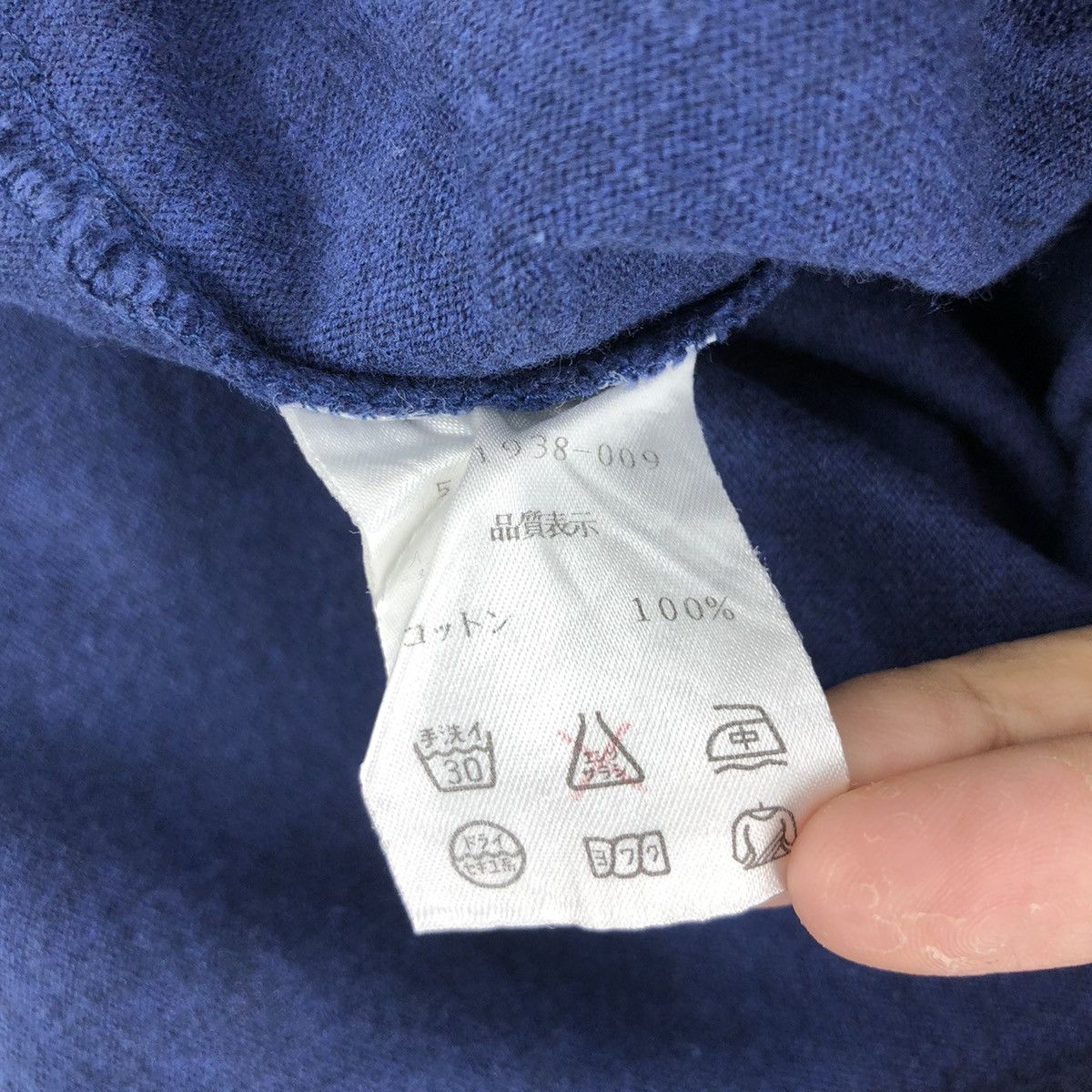Vintage Vintage 90s LA CONTENTEZZA Polos Full Zipper Casual Style Size US M / EU 48-50 / 2 - 6 Thumbnail