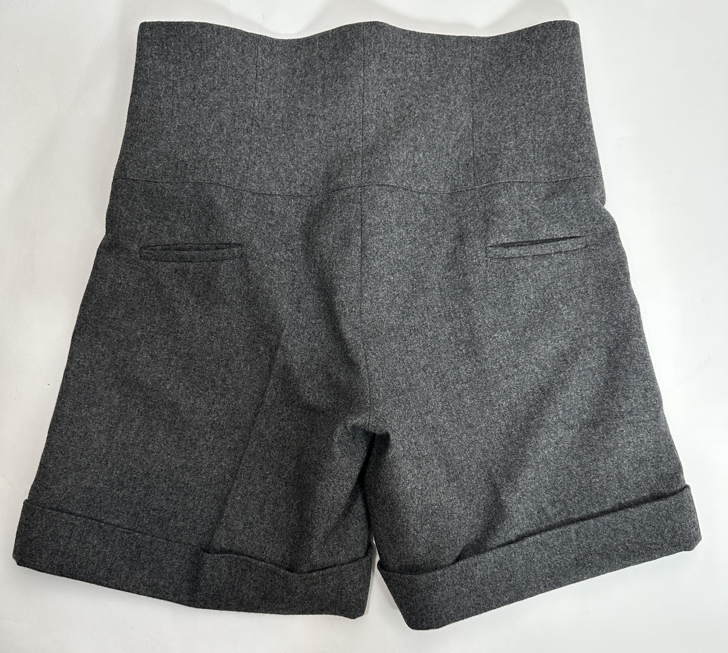 Moschino slub-texture high-waisted shorts Size 30" / US 8 / IT 44 - 4 Thumbnail