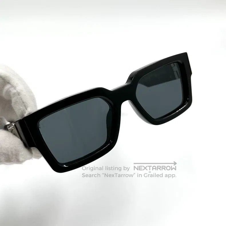 Louis Vuitton Louis Vuitton Millionaire Black Sunglasses Size ONE SIZE - 5 Thumbnail