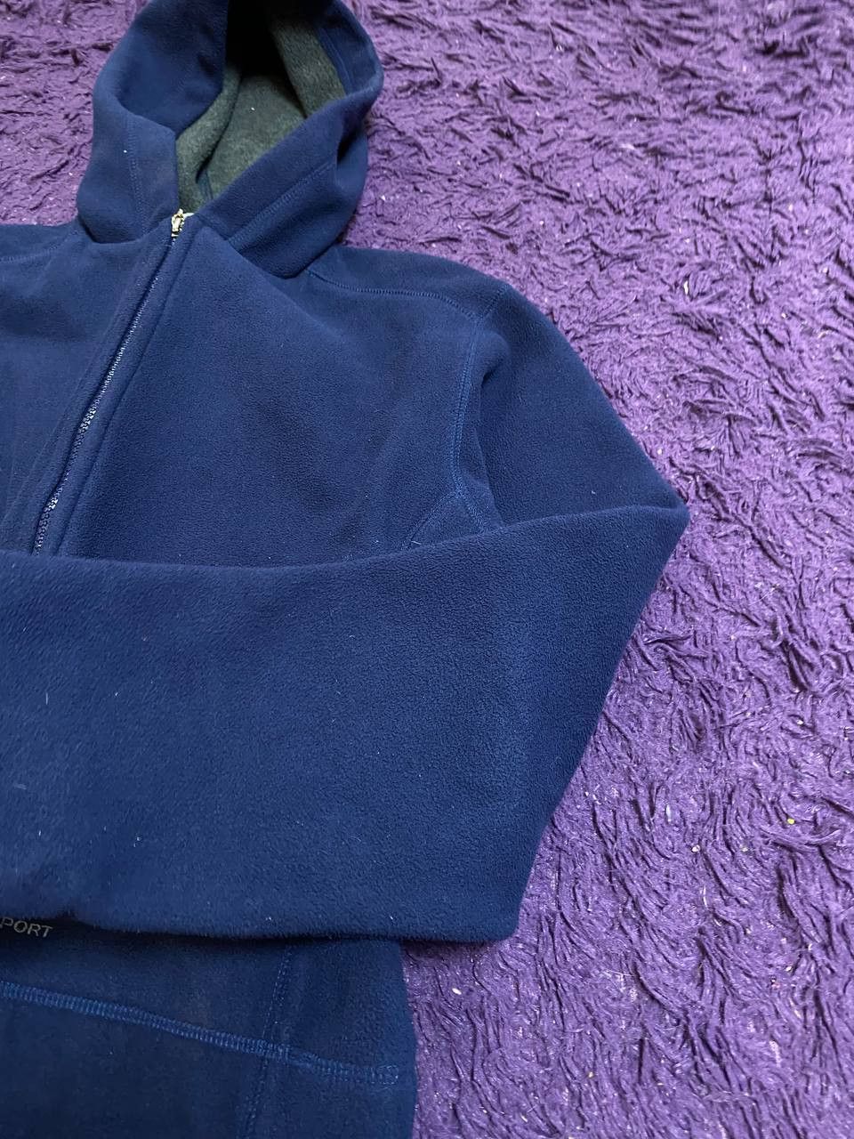 Burberry vintage crazy Y2K hoodie zip blue Thomas Burberry streetwear Size US S / EU 44-46 / 1 - 14 Thumbnail