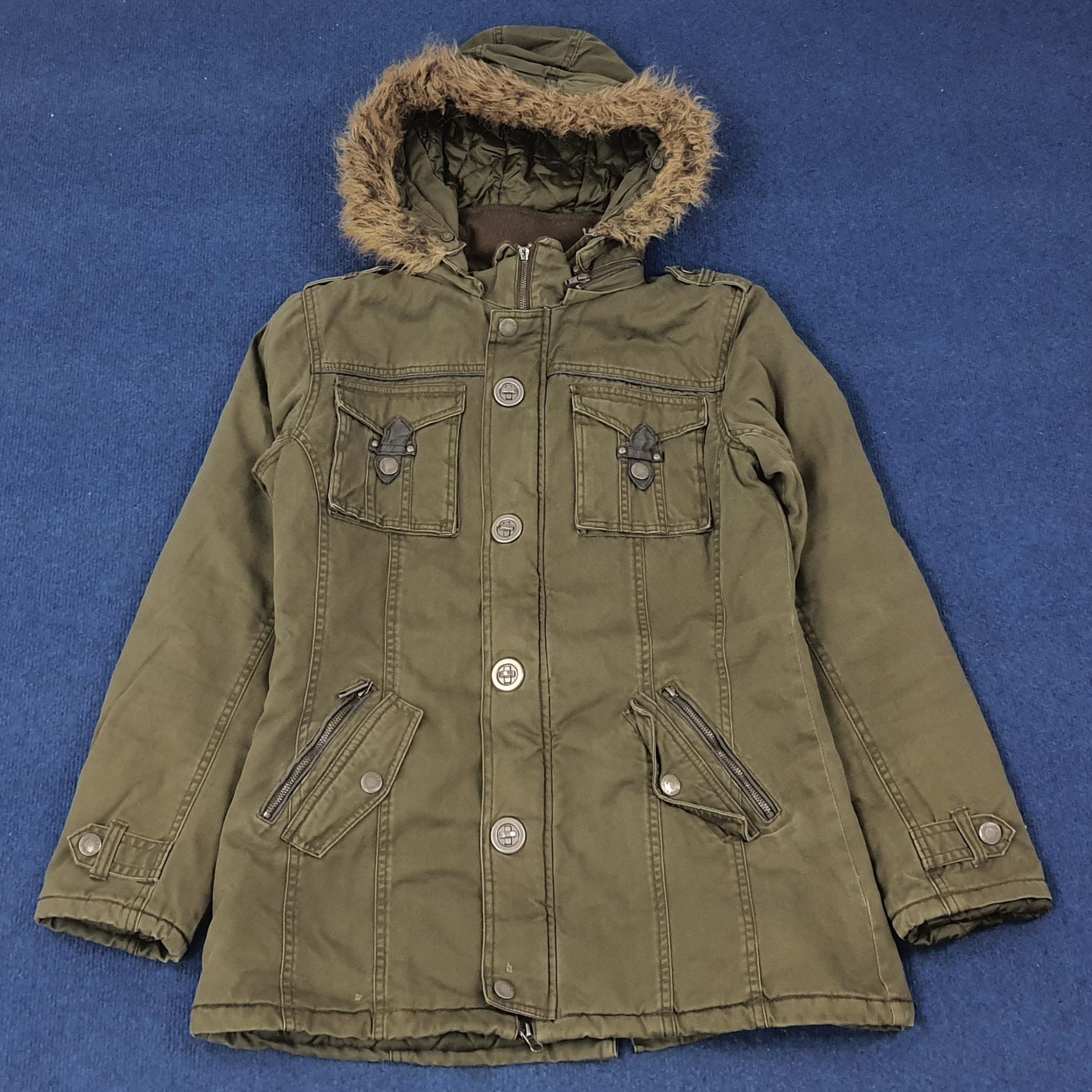 In The Attic × Japanese Brand × Vintage Vintage In the Attic Japanese Brand Parka Jacket C222N27 Size US M / EU 48-50 / 2 - 1 Thumbnail