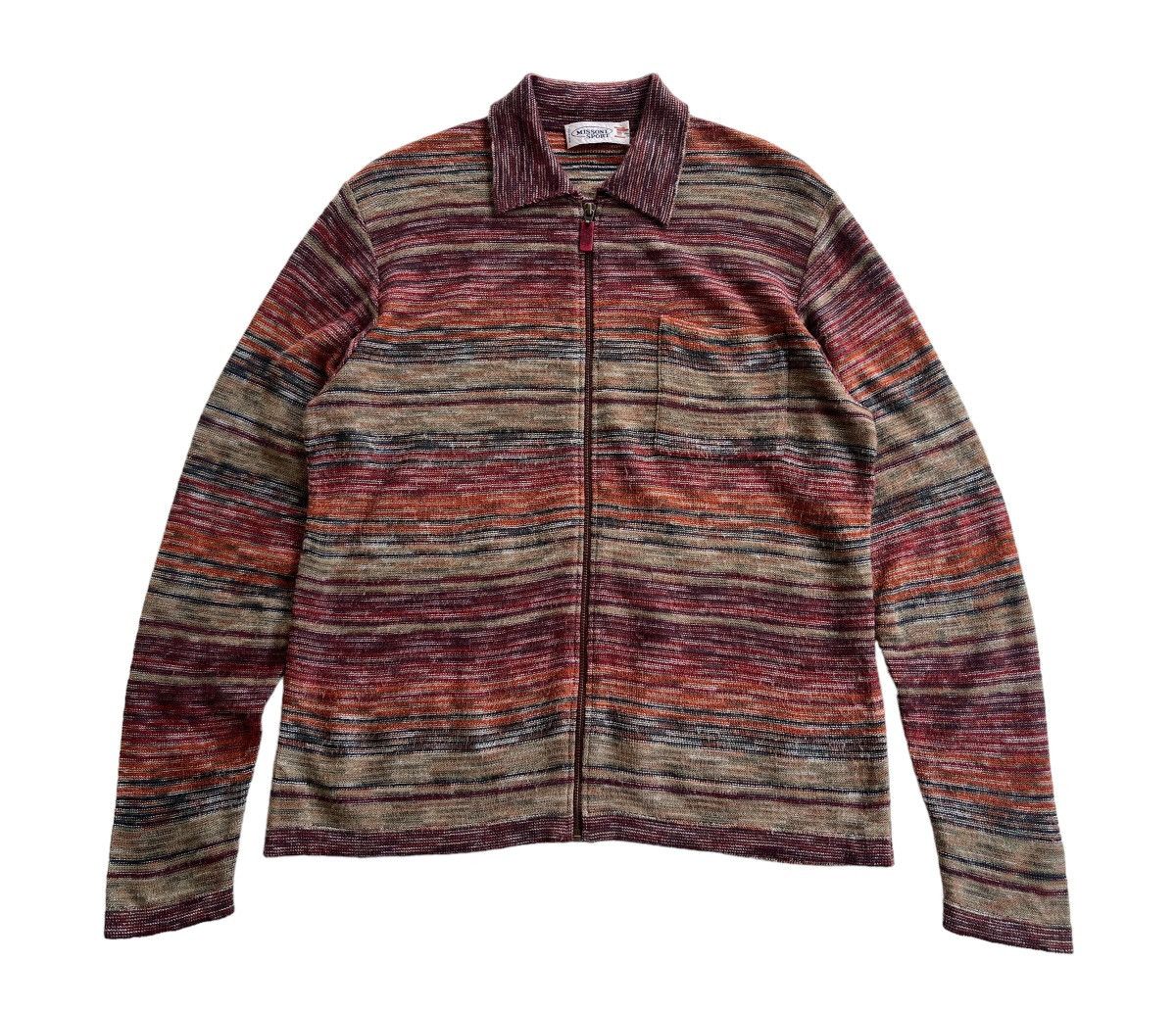 Missoni Missoni Zip-Up Knitted Size US M / EU 48-50 / 2 - 2 Thumbnail