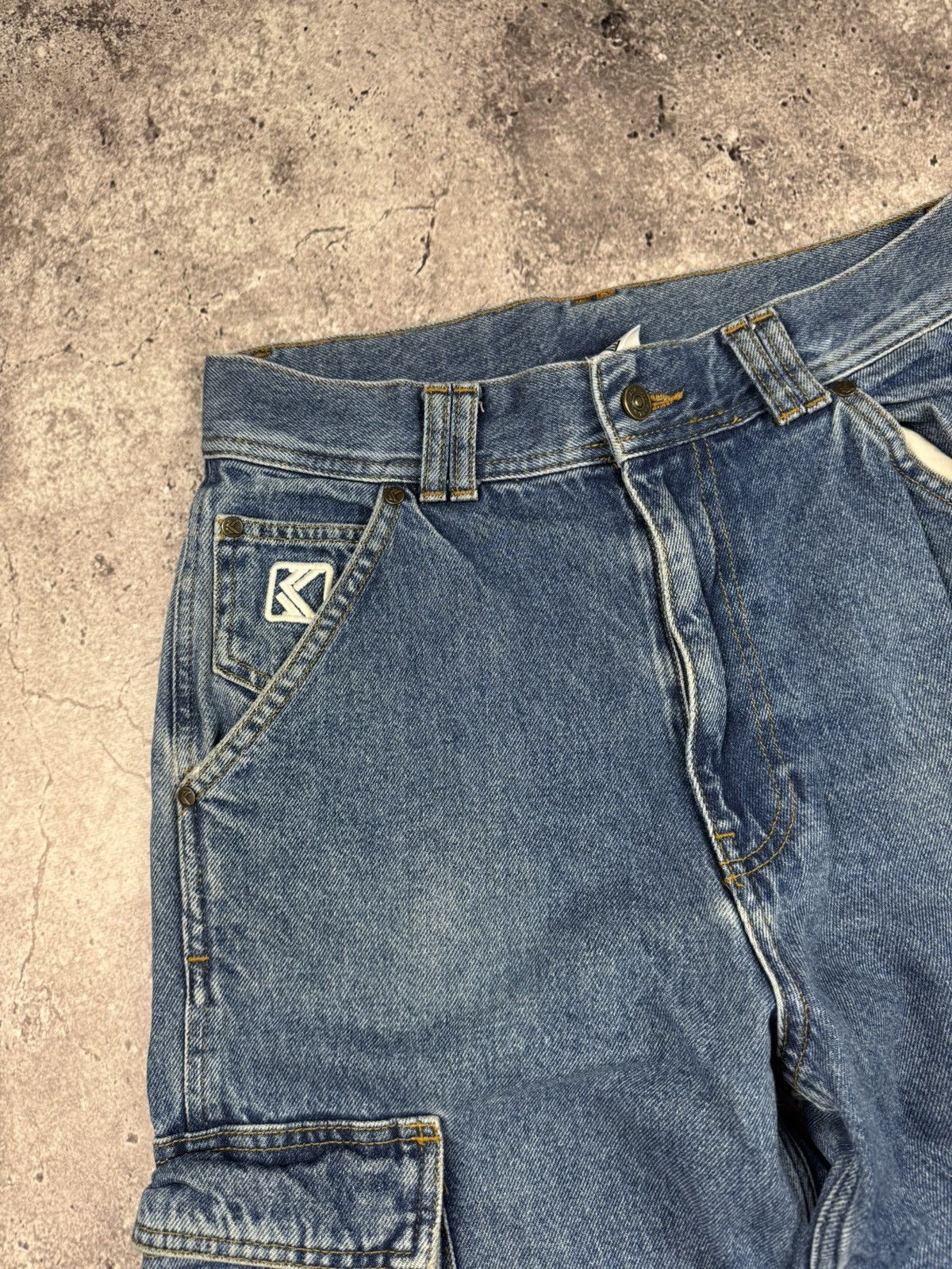 Karl Kani Vintage Karl Kani Baggy Jeans Carpenter Rap Y2K 90s Skate Size US 31 - 6 Thumbnail