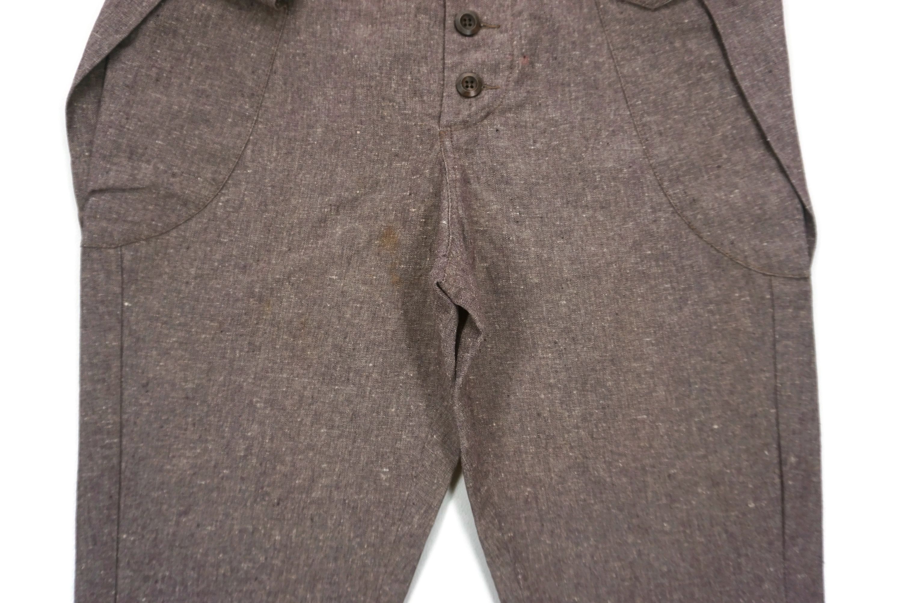 Japanese Brand Open Arms Pants Size W31xL28 High Rise Monkey Pocket Size US 31 - 5 Thumbnail