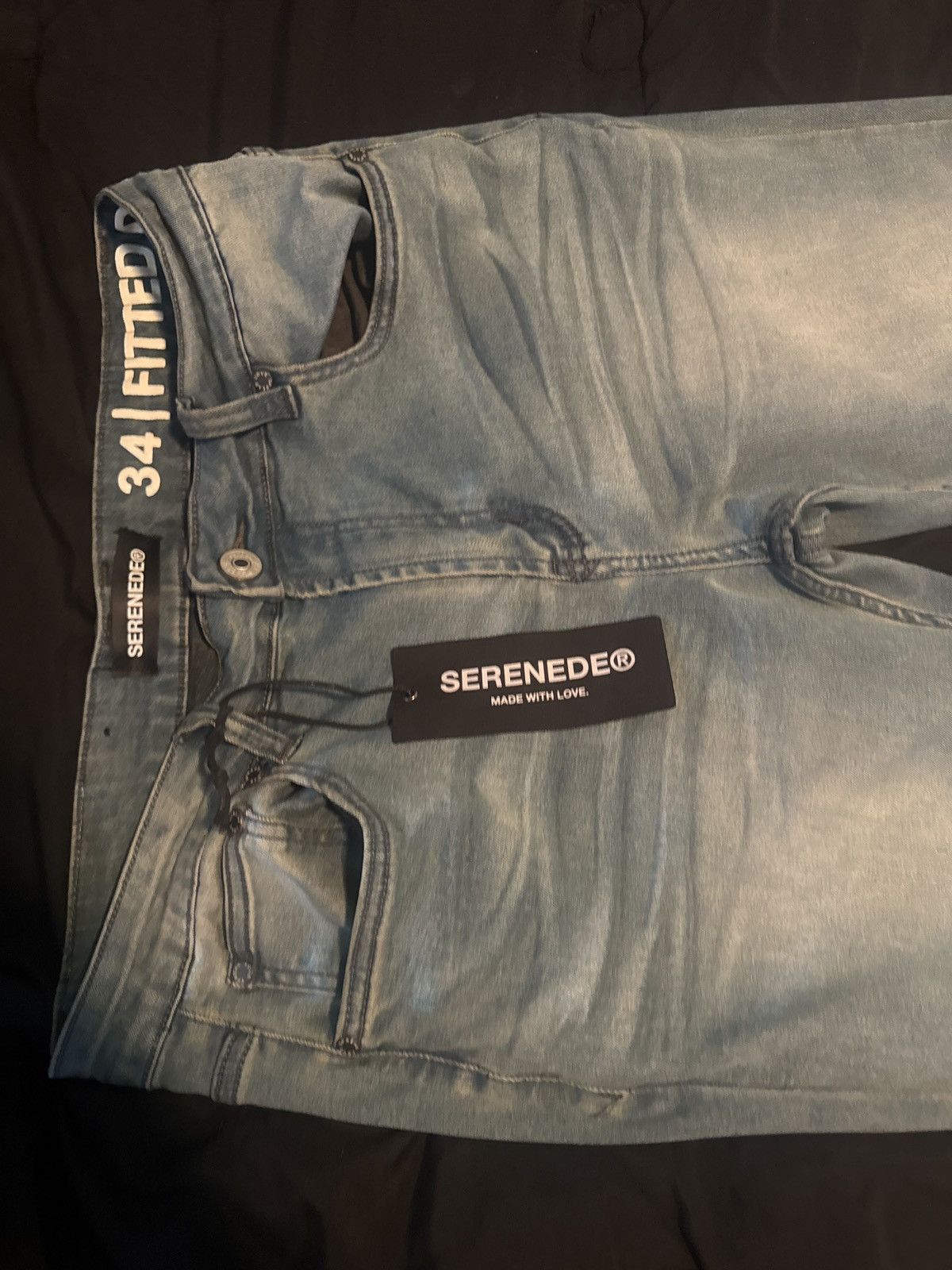SERENEDE Serenede blue jeans Size US 34 / EU 50 - 2 Thumbnail
