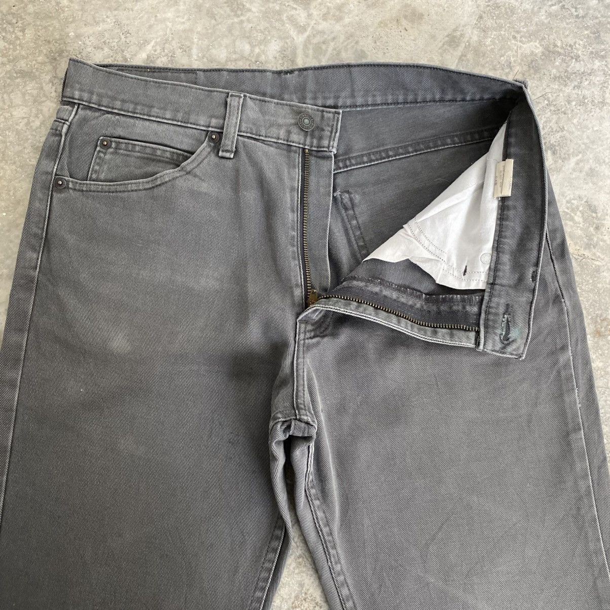 Levi's Size 33x30.5 Vintage 2001 Levis 517 Grey Flared Jeans Size US 33 - 6 Thumbnail