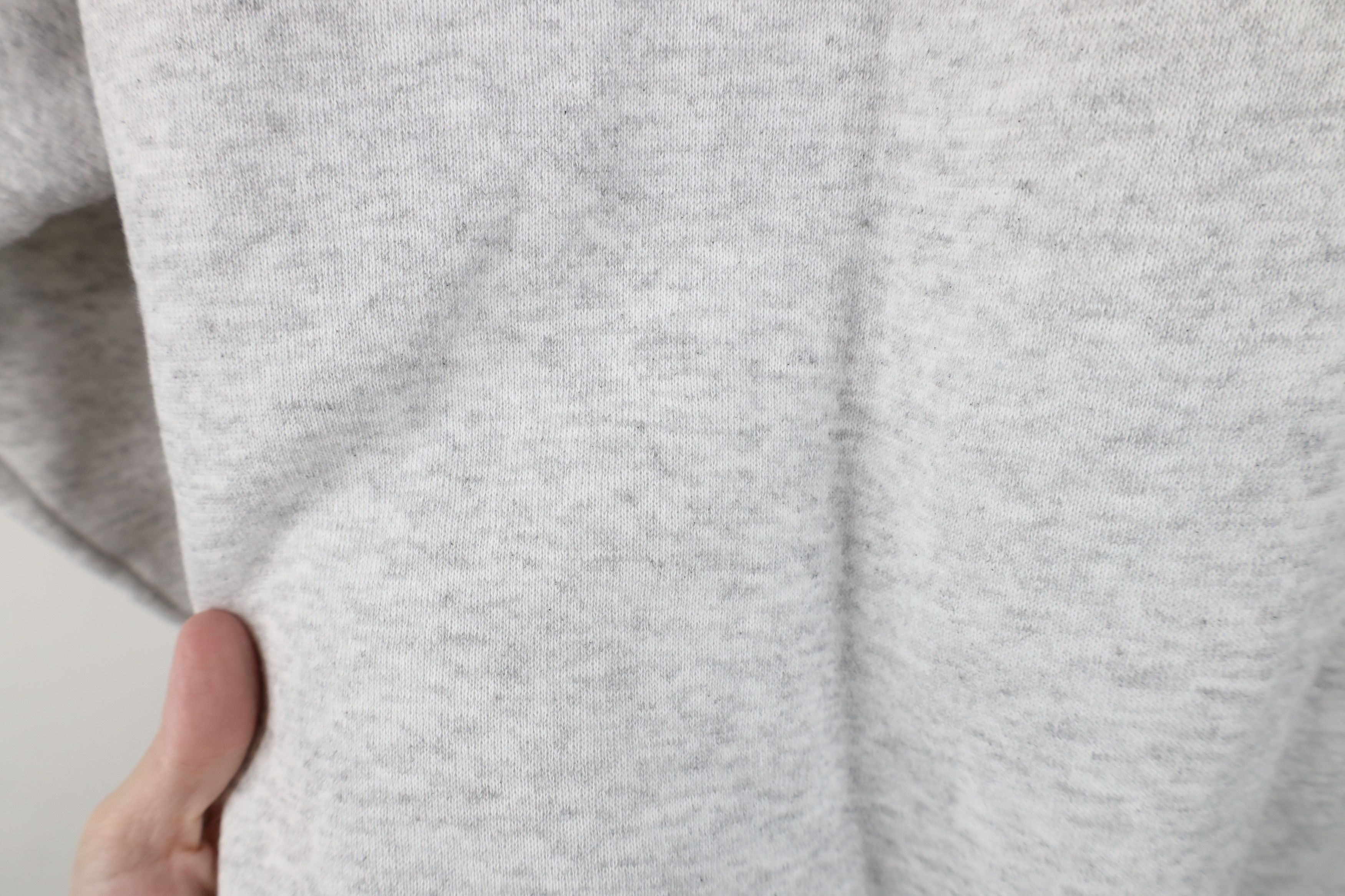 Vintage Vintage 90s Streetwear Crewneck Sweatshirt Heather Gray USA Size US M / EU 48-50 / 2 - 6 Thumbnail
