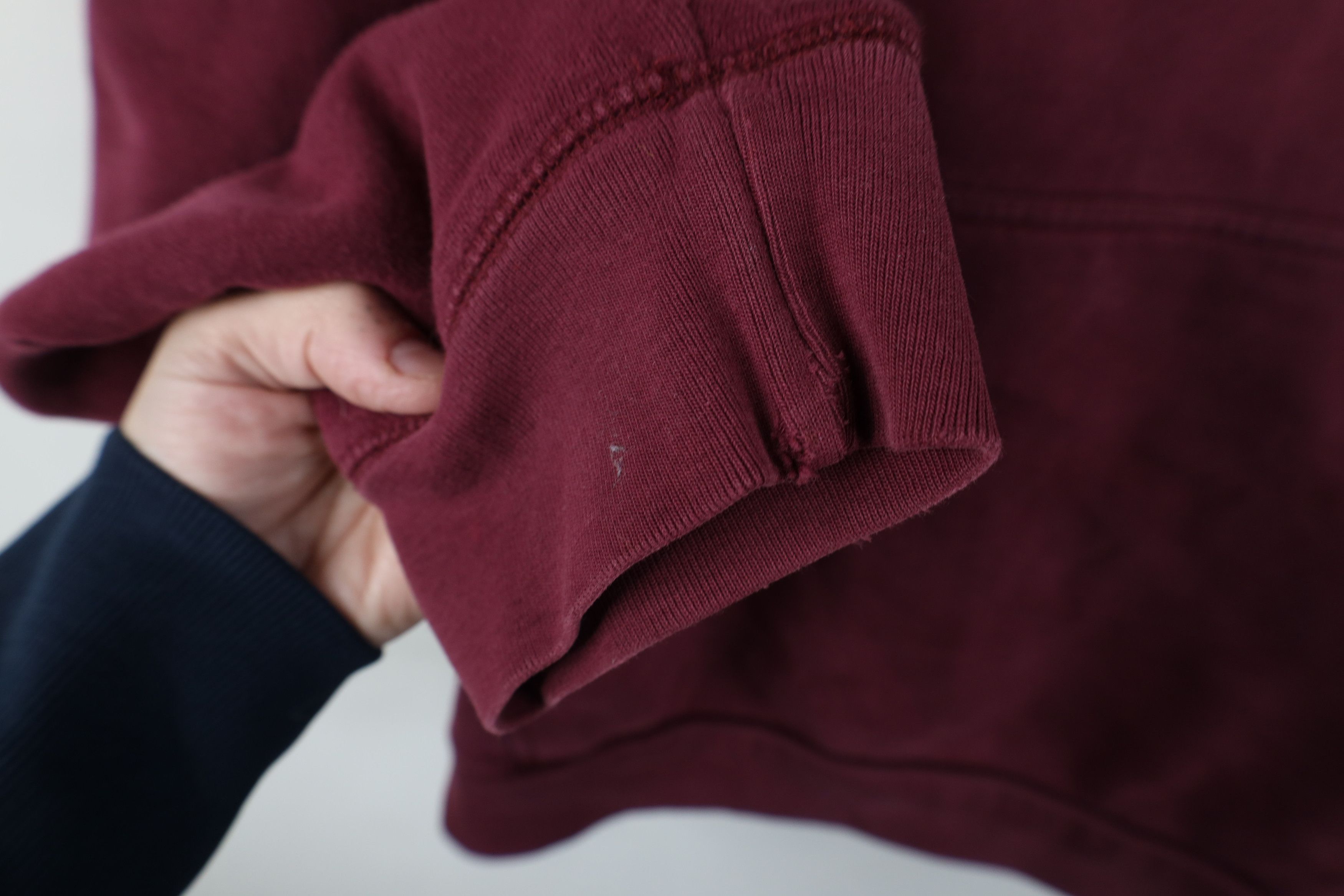 Aeropostale Vintage 90s Y2K Aeropostale Spell Athletics Hoodie Maroon Size US XL / EU 56 / 4 - 9 Thumbnail