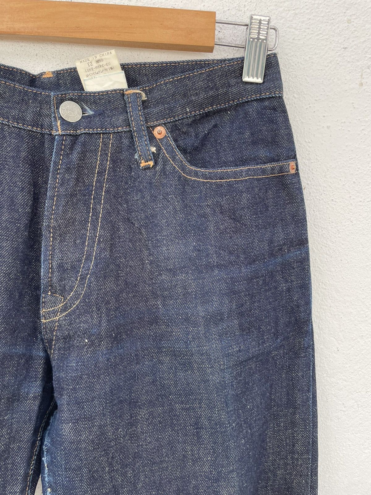 If Six Was Nine × Japanese Brand Chevignon Fly Denim Selvedge Jeans Made In Japan Size US 28 / EU 44 - 3 Thumbnail