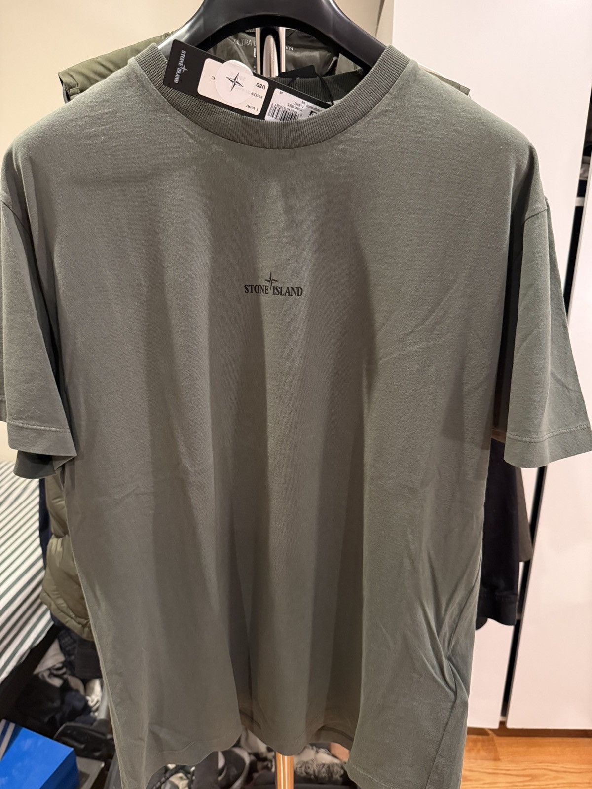 Stone Island Stone Island Compass Graphic T Shirt Size US XL / EU 56 / 4 - 3 Thumbnail