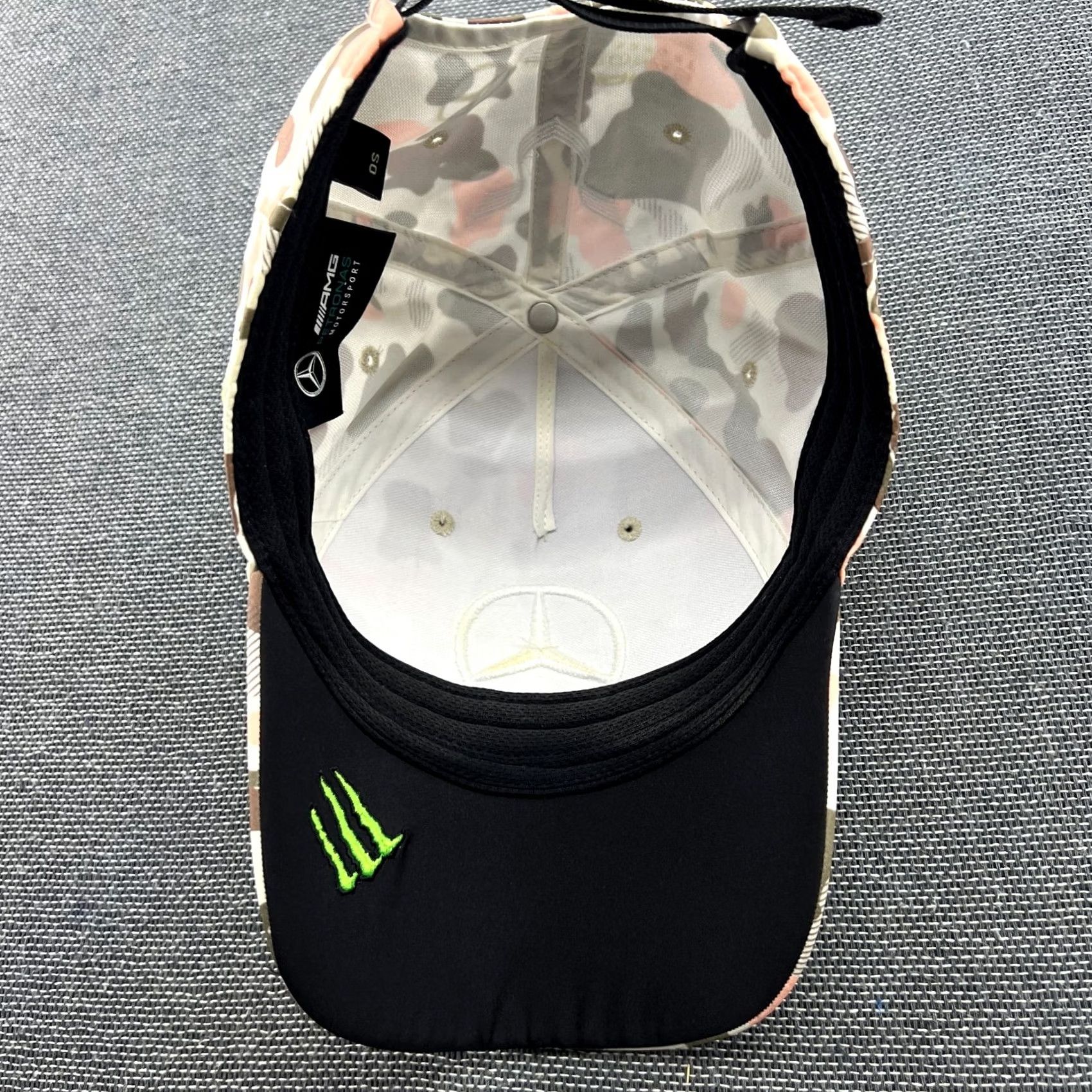 Hamilton Stichd Lewis Hamilton 2021 Abu Dhabi Cap Camouflage Baseball Cap Men One Size Multicolor Pattern Camouflage Size ONE SIZE - 5 Thumbnail