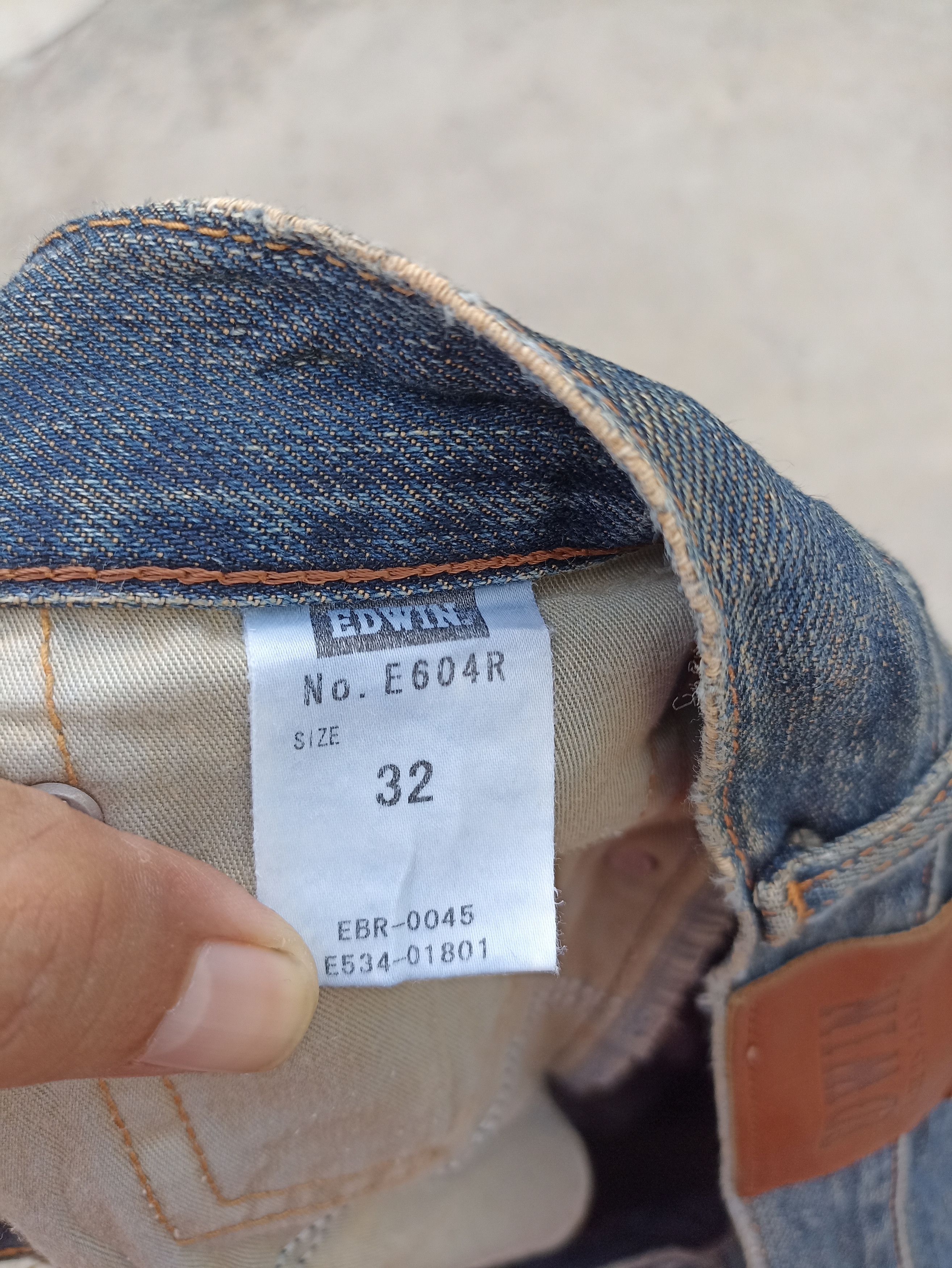 Beauty Beast Vintage Edwin Jeans distressed beauty beast Size US 34 / EU 50 - 16 Thumbnail