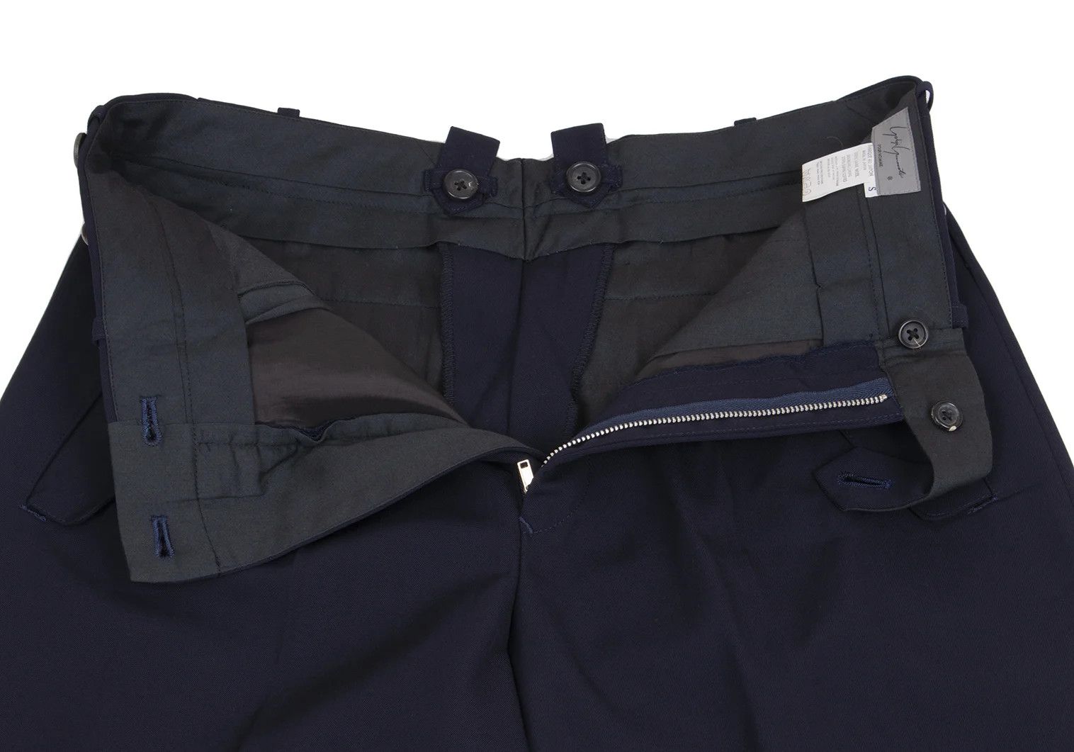 Yohji Yamamoto Yohji Yamamoto Wool Gabardine Ankle Pants Size US 38 / EU 54 - 7 Thumbnail