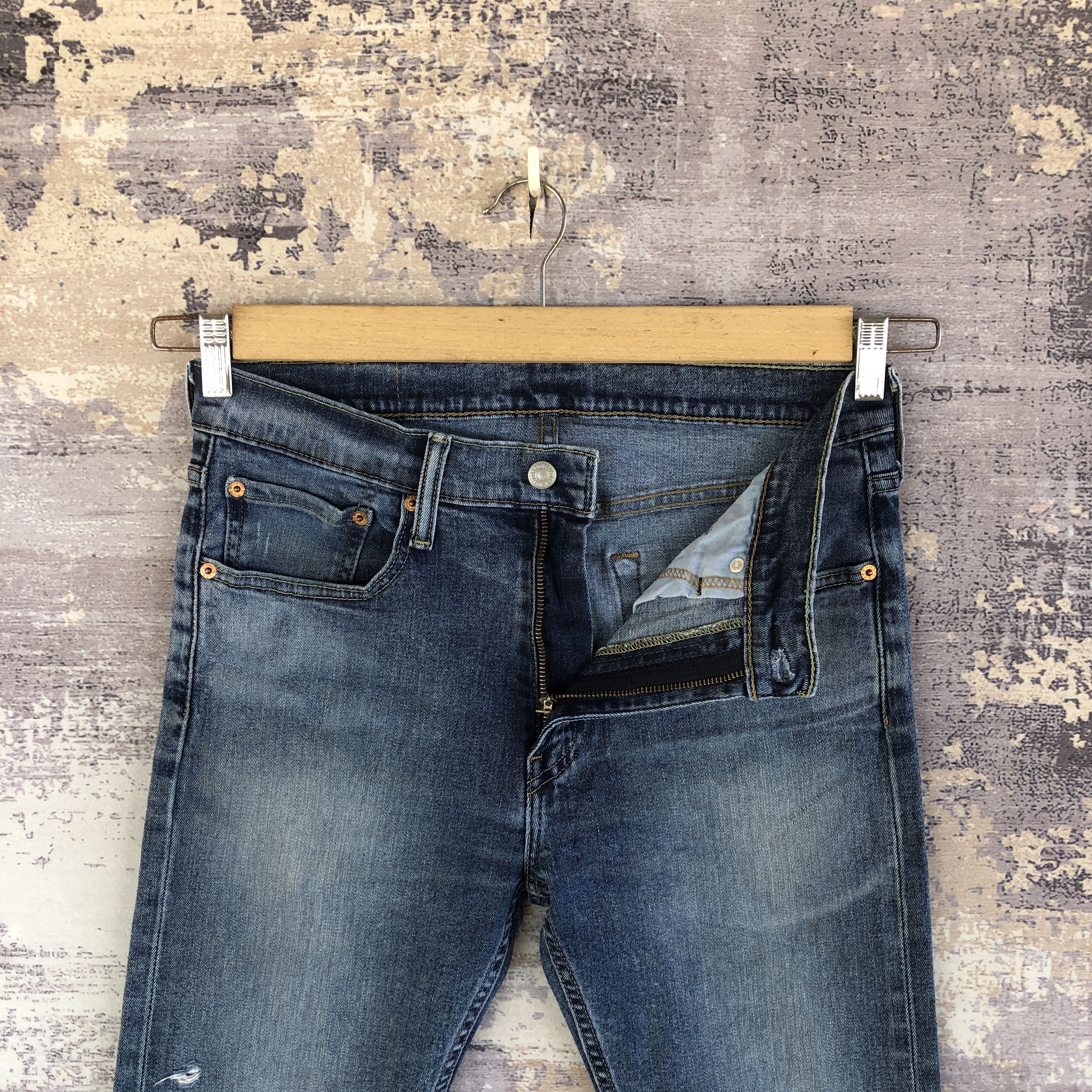 Levi's Vintage Levis Jeans Levi's 519 Slim Tapered Skinny Denim Size US 30 / EU 46 - 6 Thumbnail