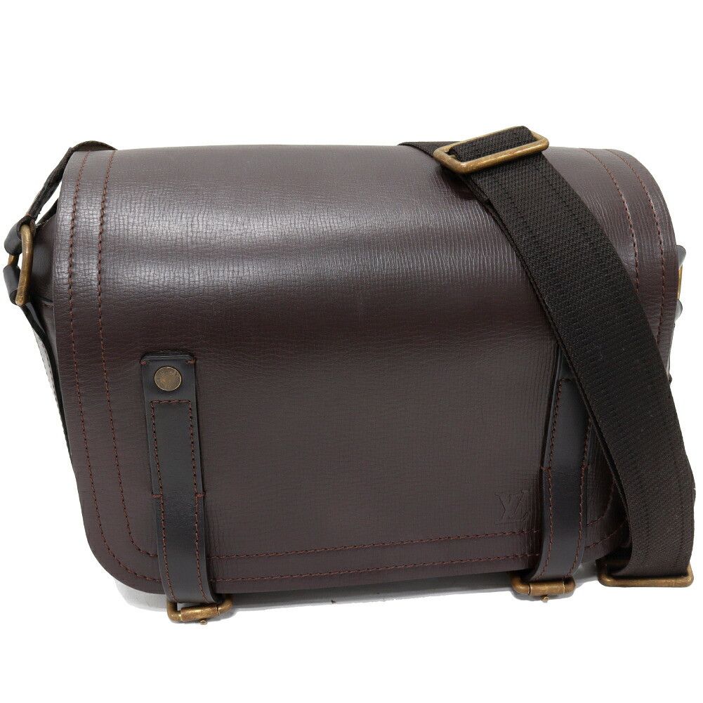 Louis Vuitton Louis Vuitton Louis Vuitton Utah Reporter Shoulder Bag Leather Shoulder Bag M92072 Size ONE SIZE - 1 Thumbnail