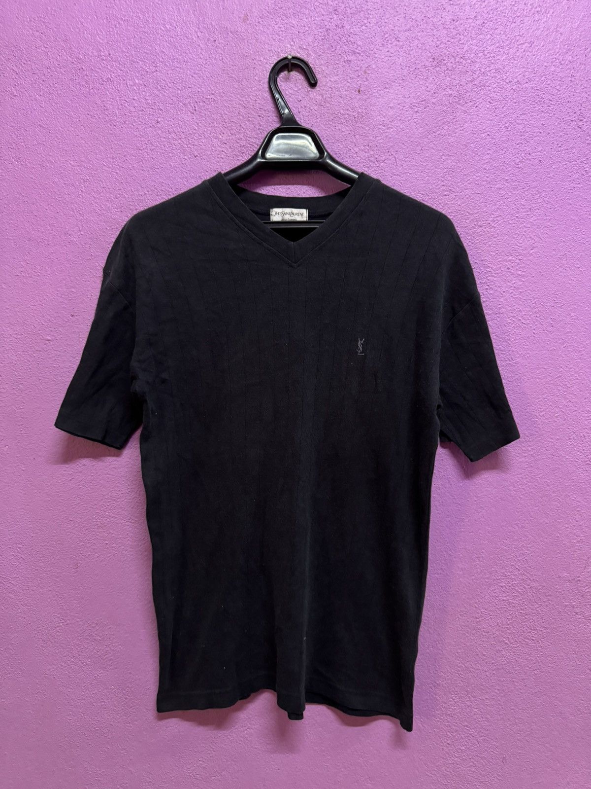 Designer Yves Saint Laurent Tee Size US L / EU 52-54 / 3 - 1 Thumbnail