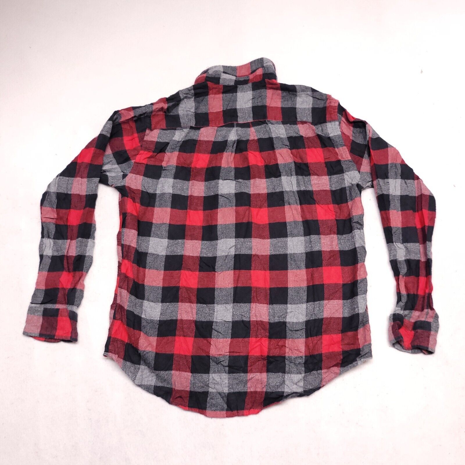 Croft & Barrow Croft & Barrow Gingham Flannel Shirt Mens Size Medium M Red Size US M / EU 48-50 / 2 - 10 Thumbnail