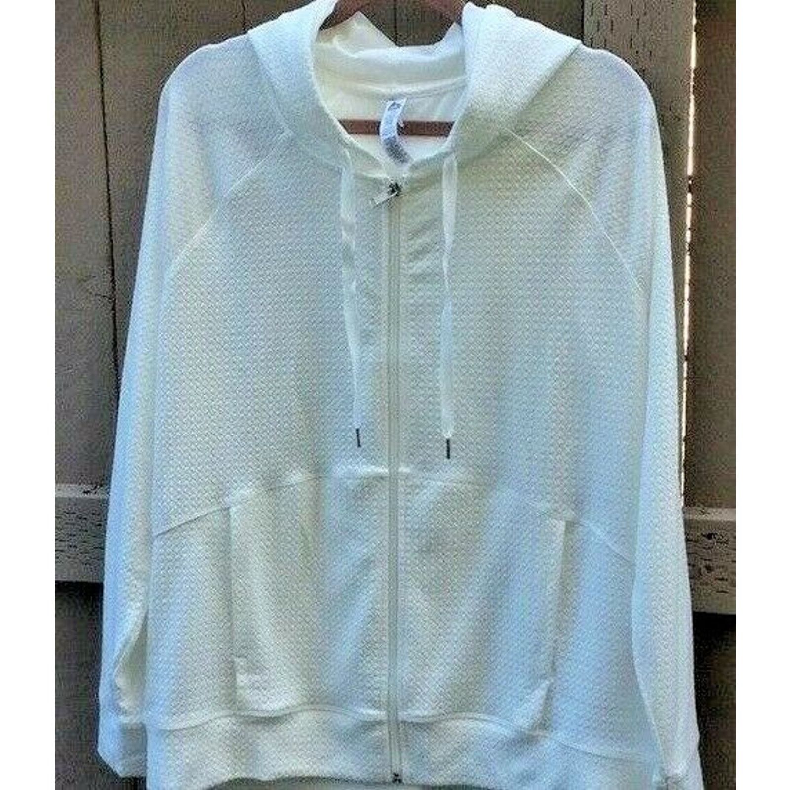 Other RBX Hooded Sweatshirt Drawstring 2 Side Pockets White Size L Size L / US 10 / IT 46 - 1 Thumbnail